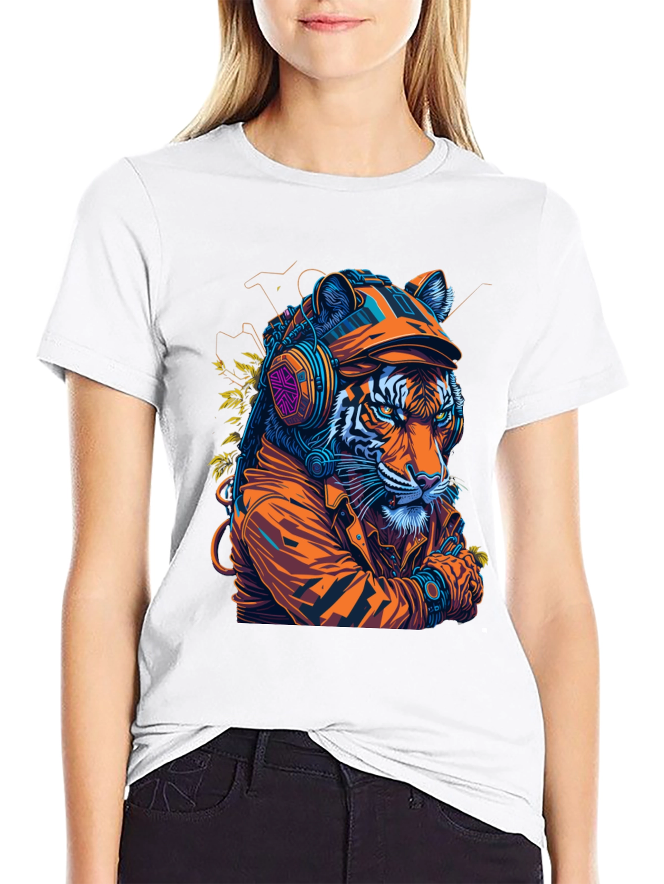 Cool Tiger Graphic Tee