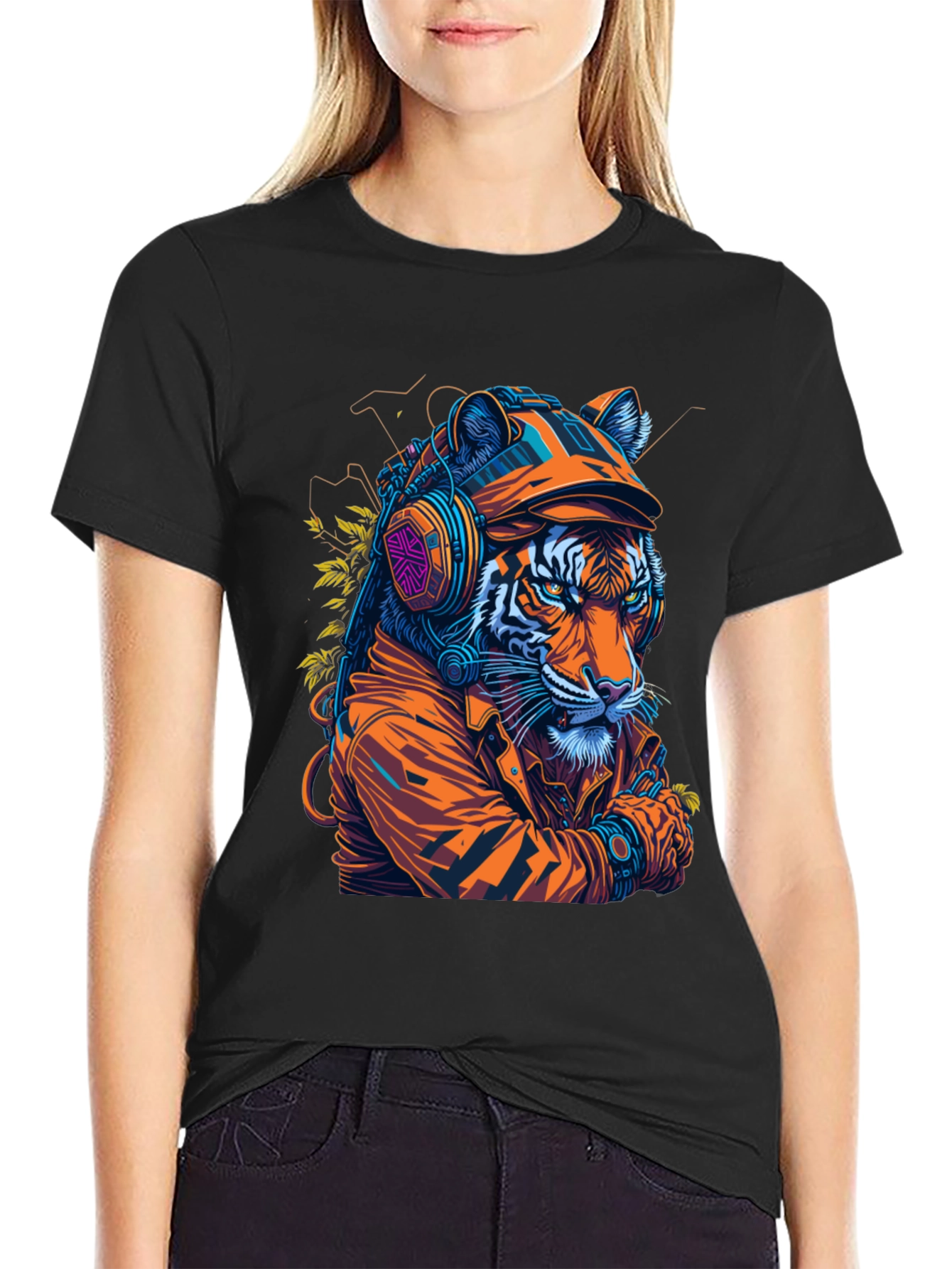 Cool Tiger Graphic Tee