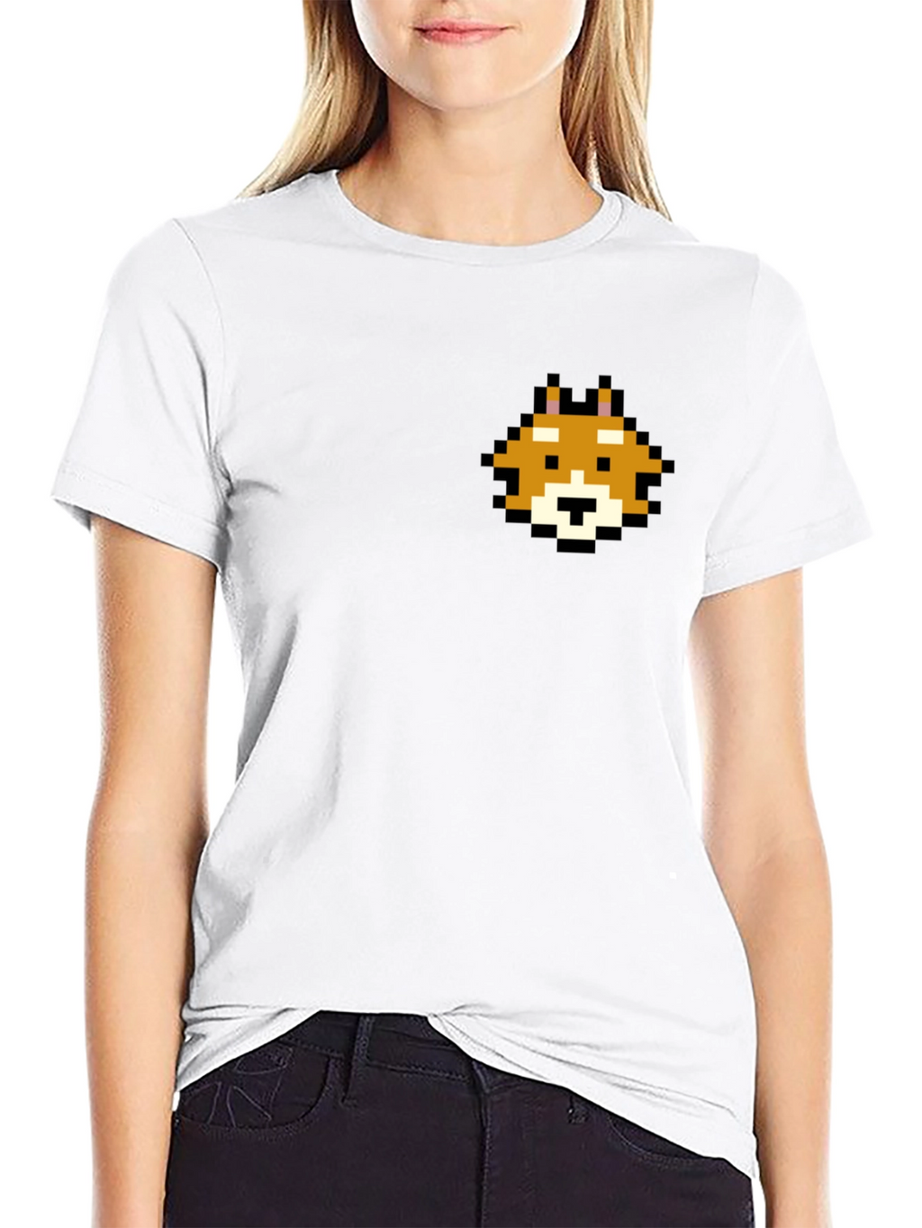Pixel Doge T-Shirt - Retro Gamer Style Tee