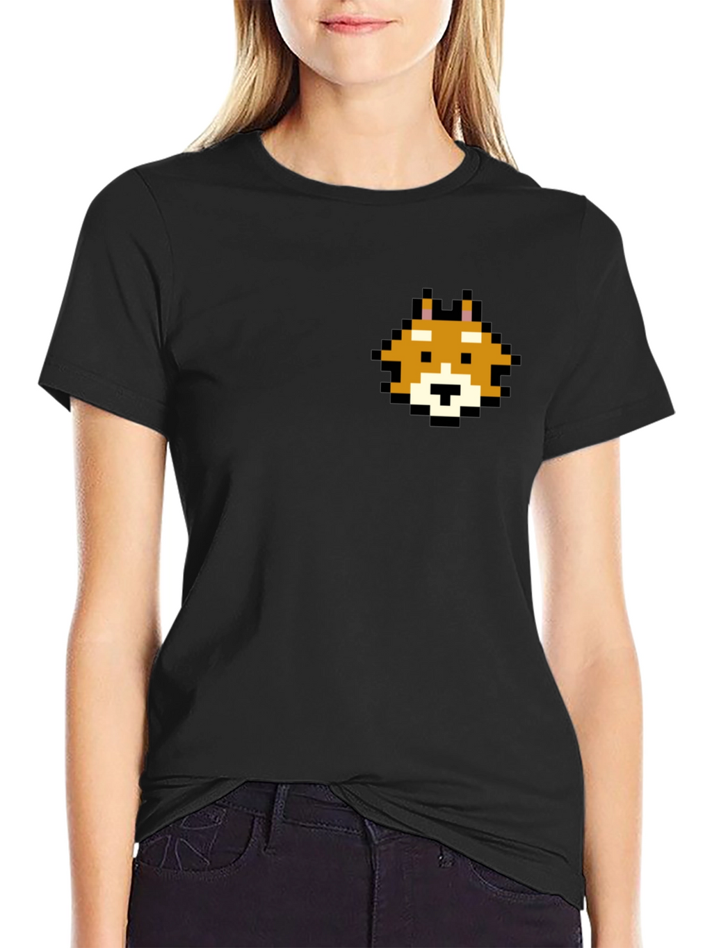 Pixel Doge T-Shirt - Retro Gamer Style Tee
