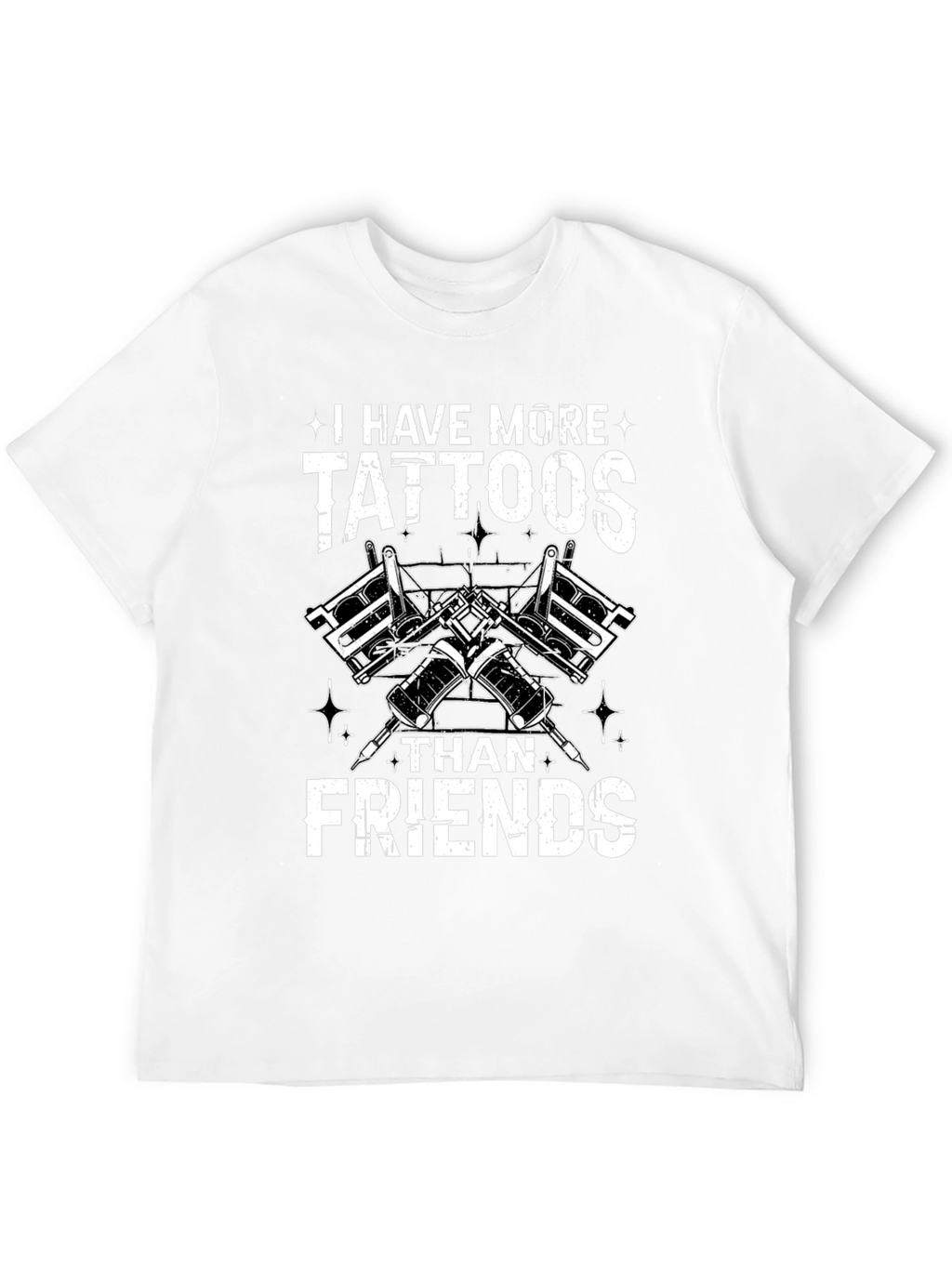 Tattoo Lover Tee - More Tattoos Than Friends