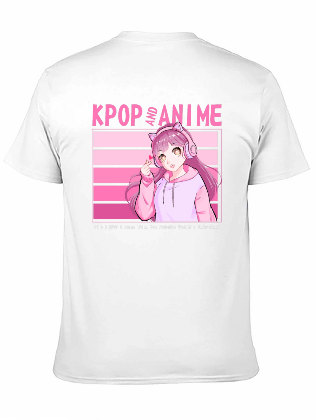 KPOP and Anime Graphic T-Shirt