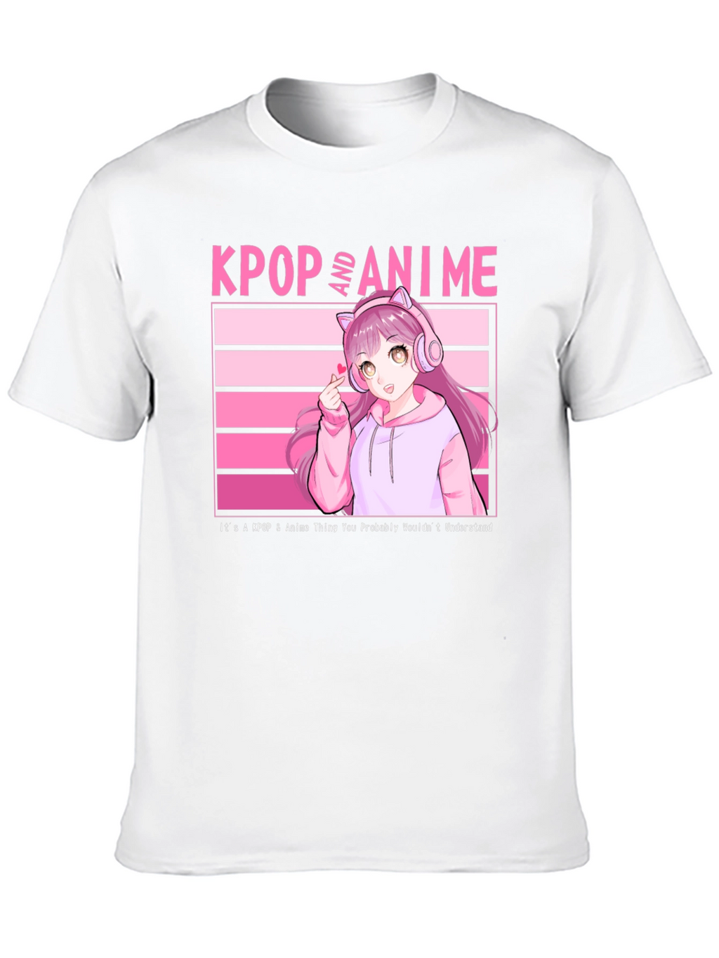 KPOP and Anime Graphic T-Shirt