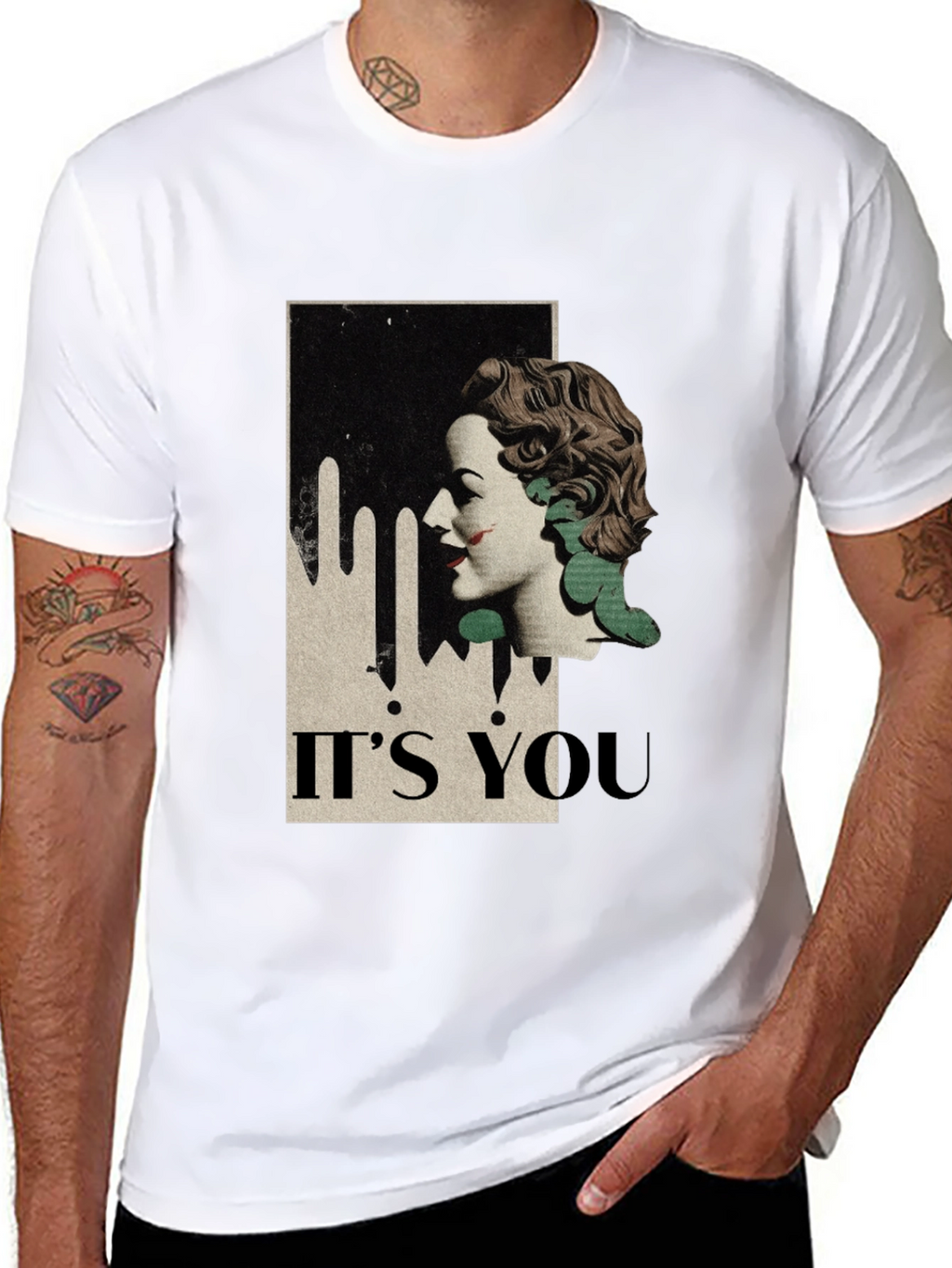 Retro Woman T-Shirt - Its You Graphic Tee