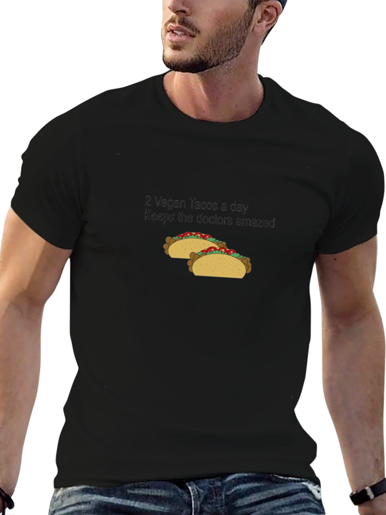Vegan Taco Lovers T-Shirt - Keeps Doctors Amazed!