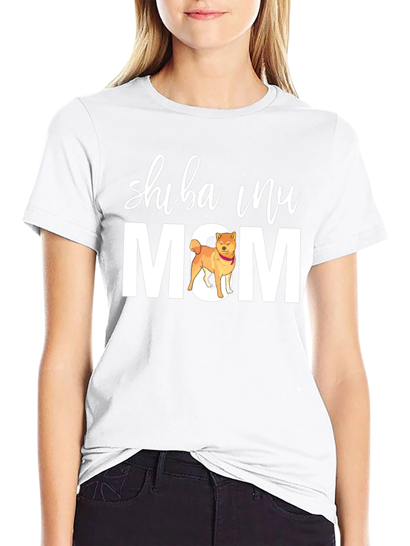 Shiba Inu Mom Graphic Tee - Dog Lover T-Shirt