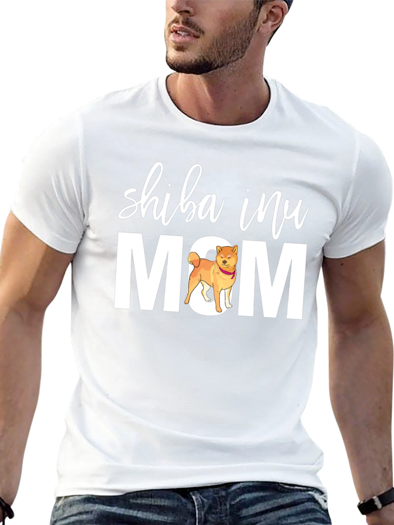 Shiba Inu Mom Graphic Tee - Dog Lover T-Shirt