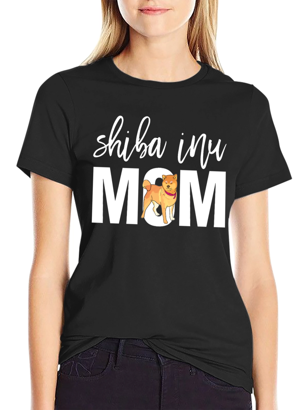 Shiba Inu Mom Graphic Tee - Dog Lover T-Shirt