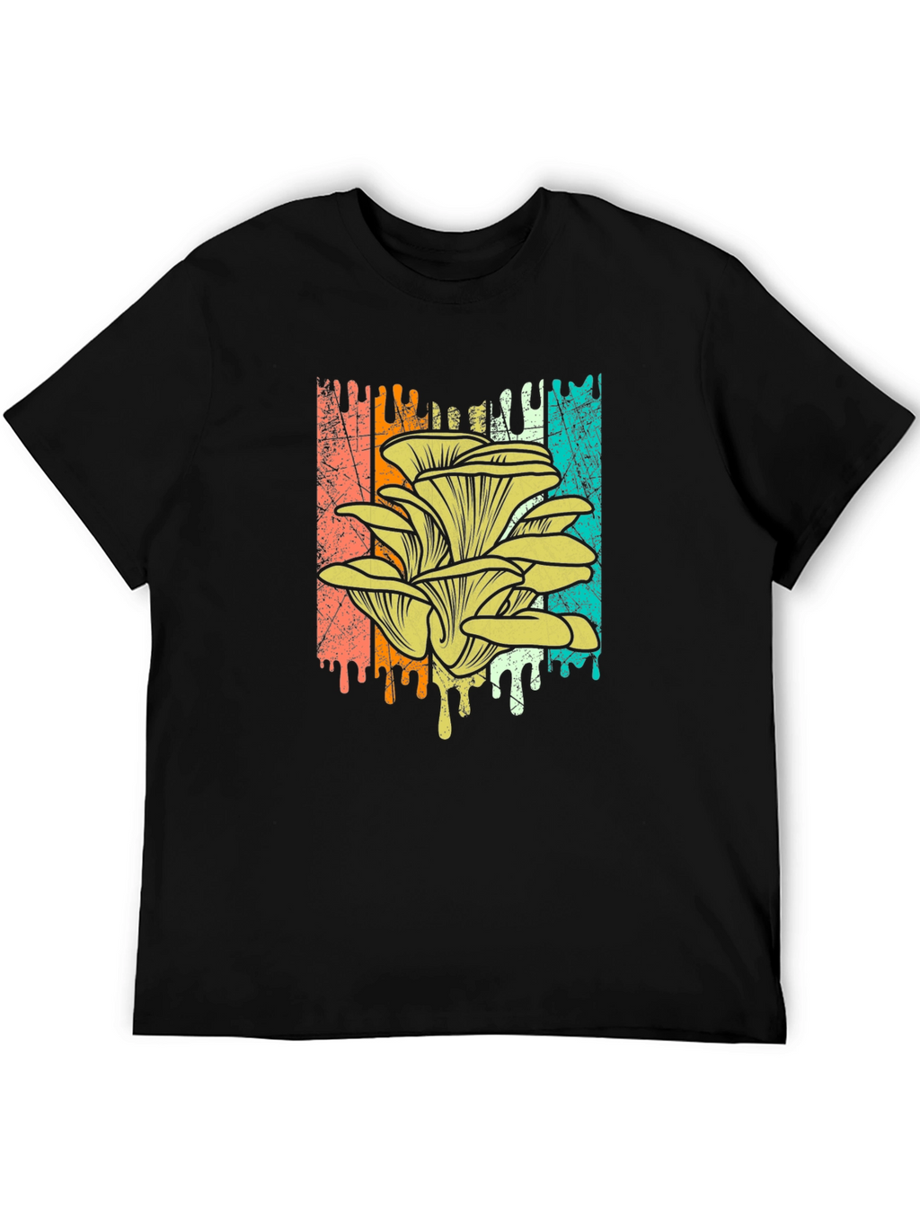 Mushroom Graphic Tee - Retro Style