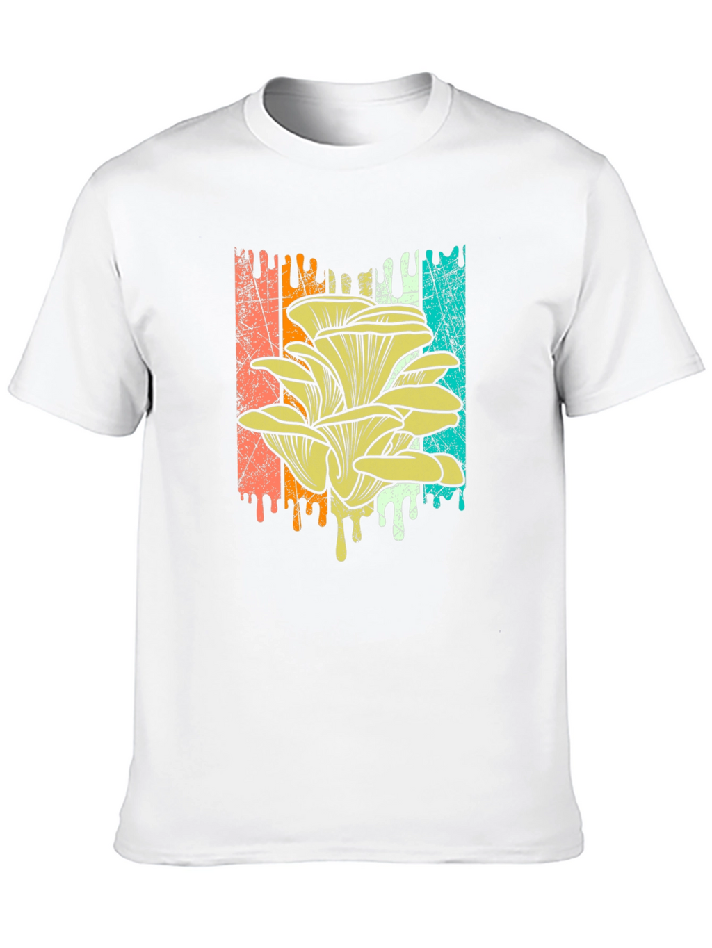 Mushroom Graphic Tee - Retro Style