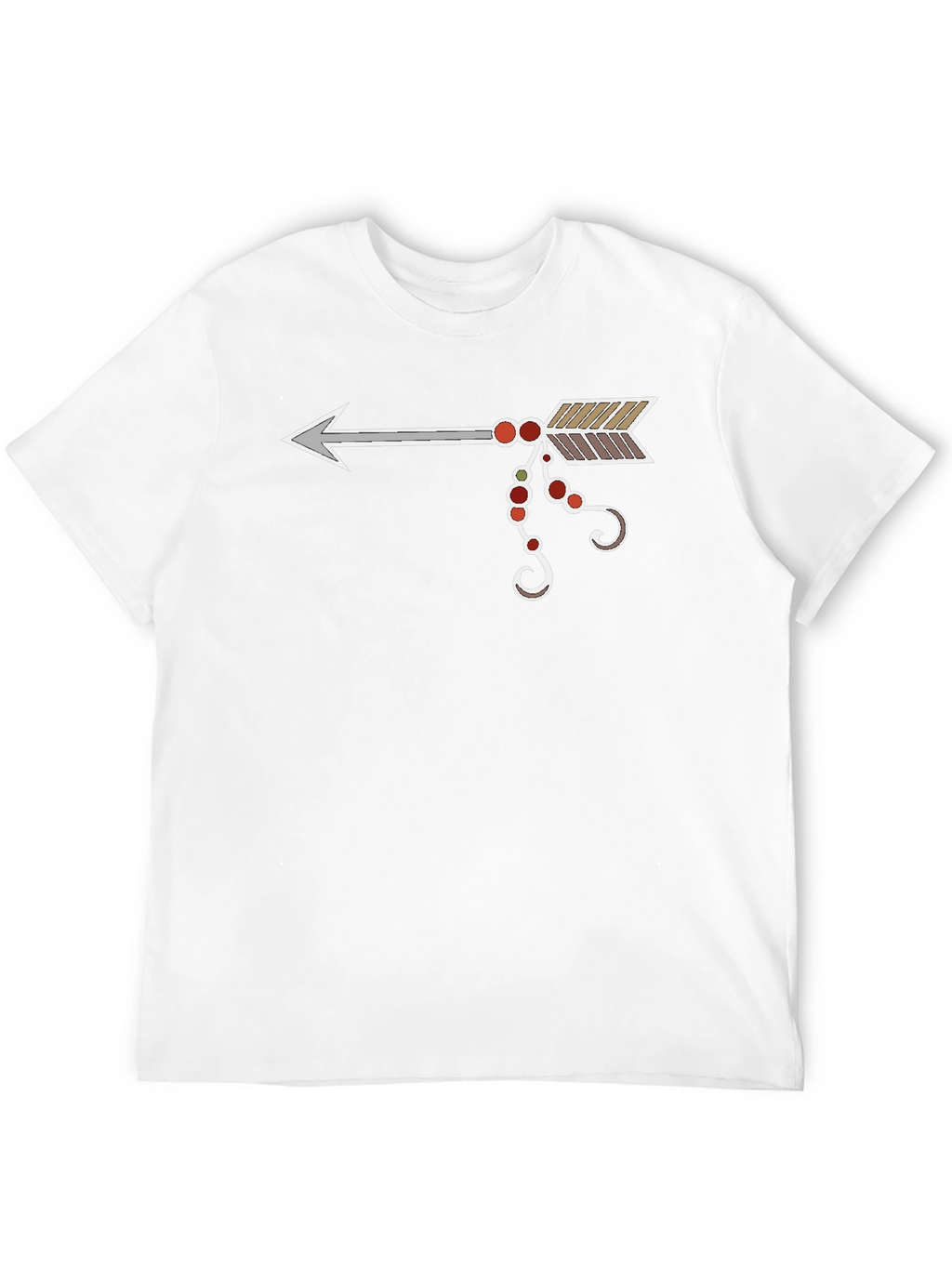 Arrow Graphic Tee - Unique Design Casual Style