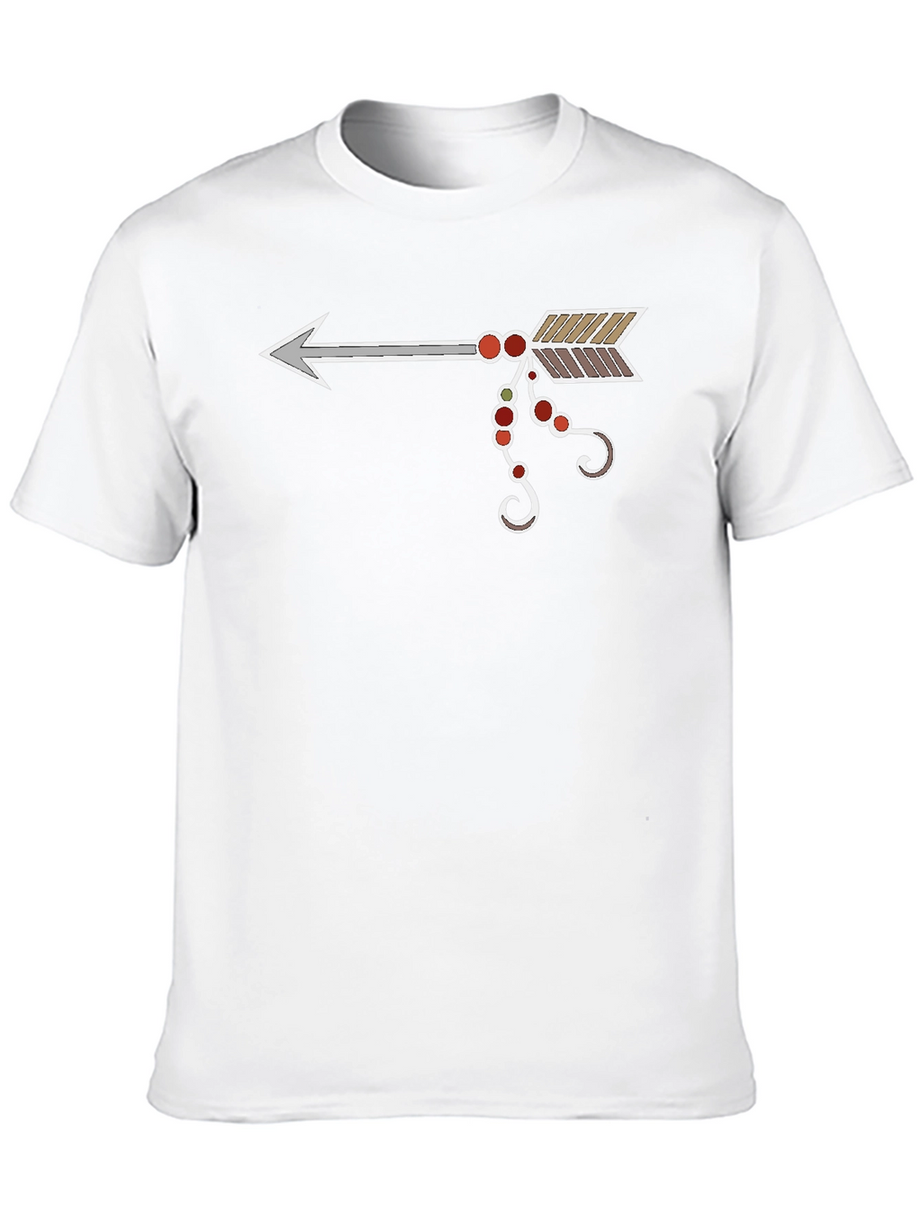 Arrow Graphic Tee - Unique Design Casual Style