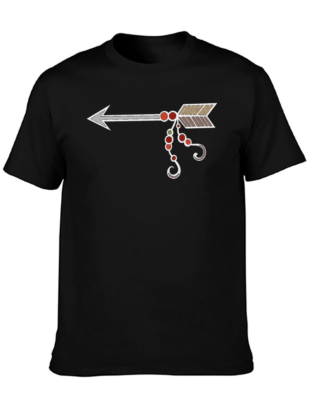 Arrow Graphic Tee - Unique Design Casual Style