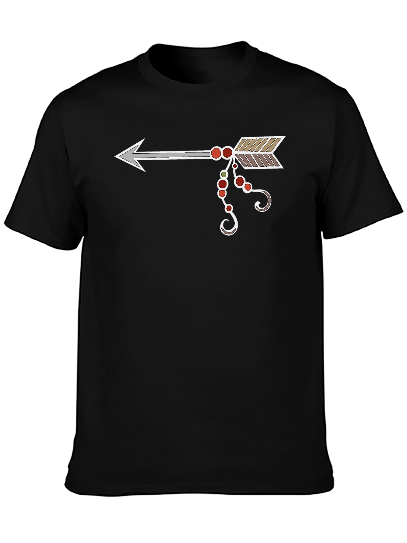 Arrow Graphic Tee - Unique Design Casual Style