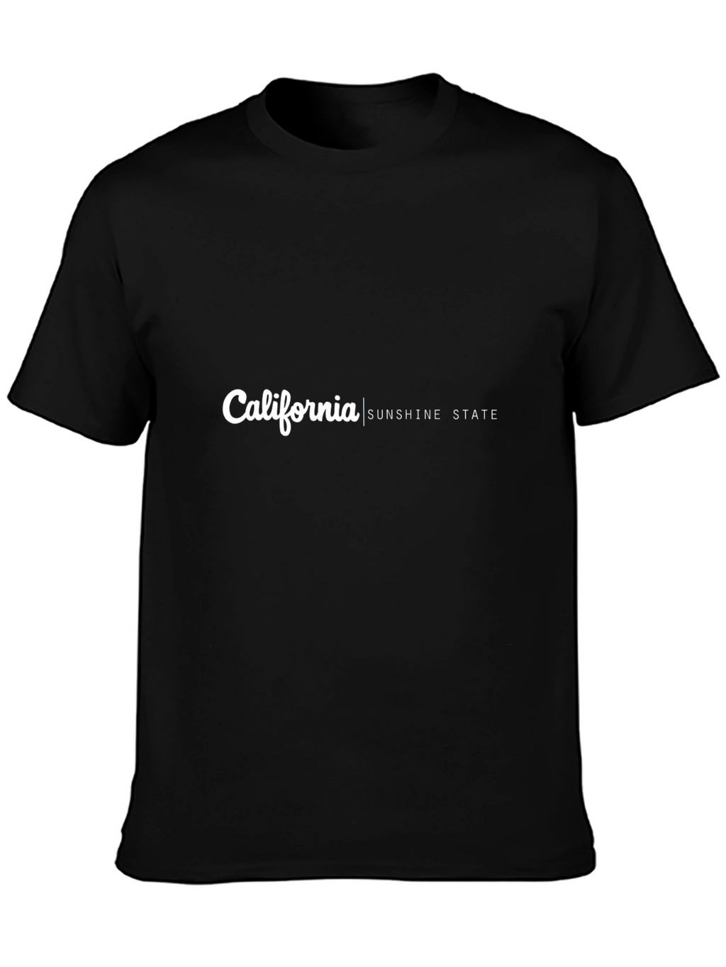 California Sunshine State Black T-Shirt