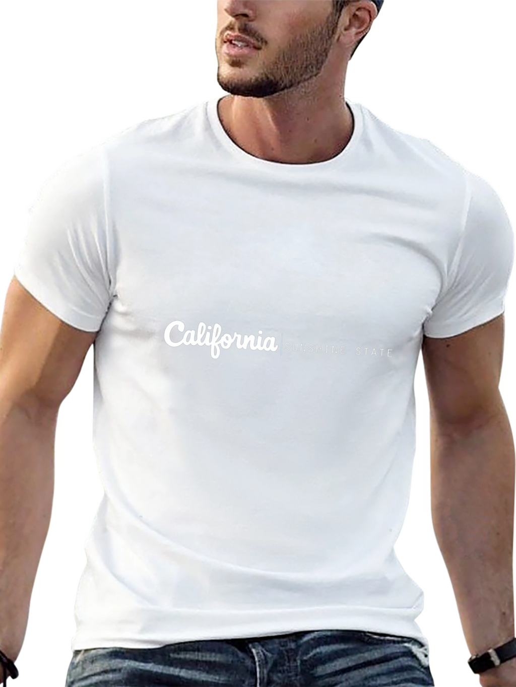 California Sunshine State Black T-Shirt