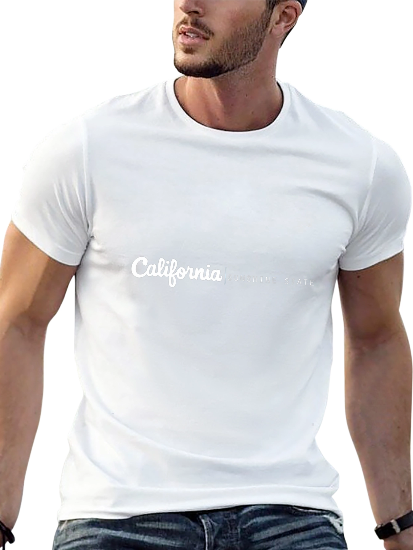 California Sunshine State Black T-Shirt