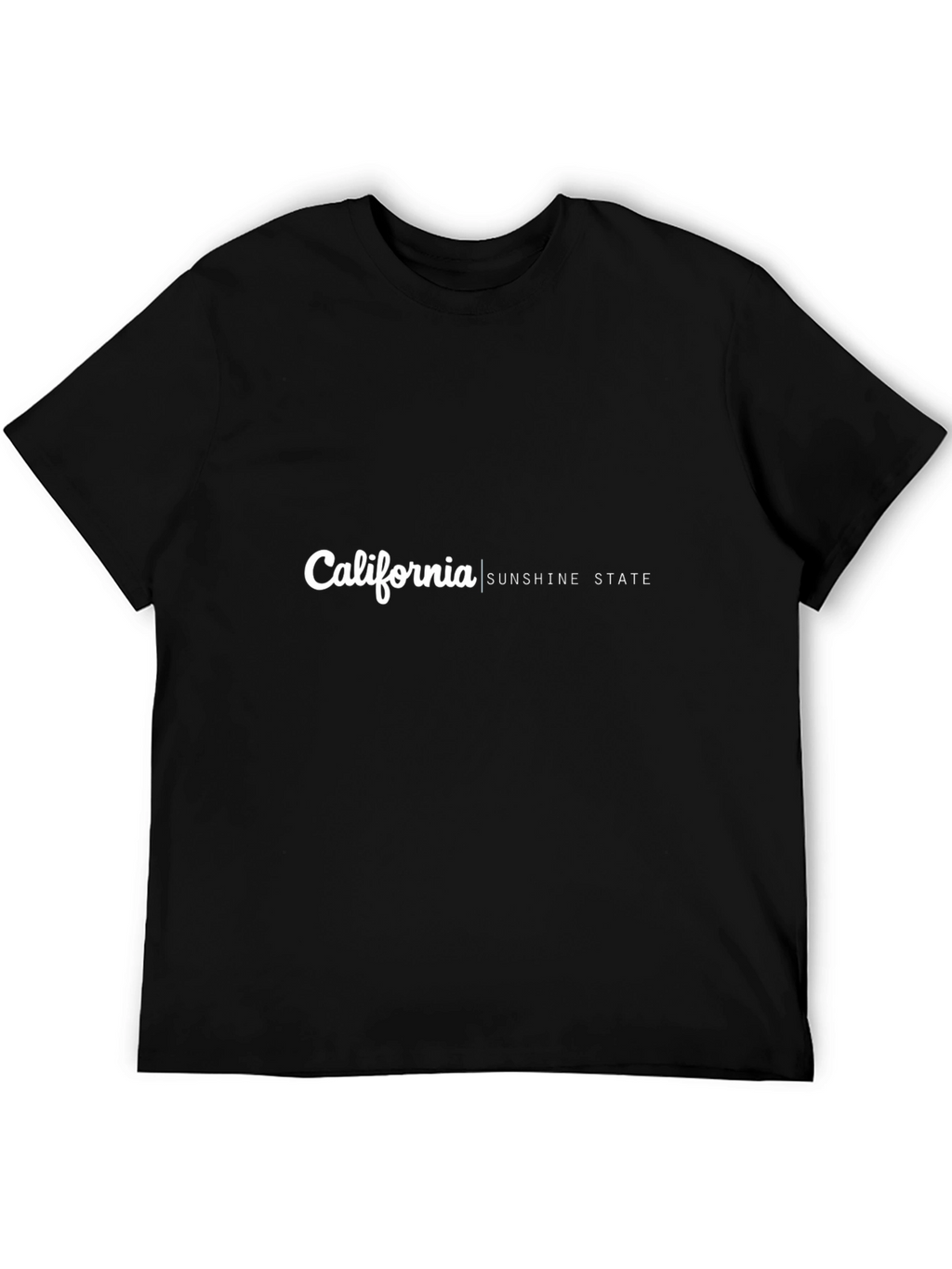 California Sunshine State Black T-Shirt