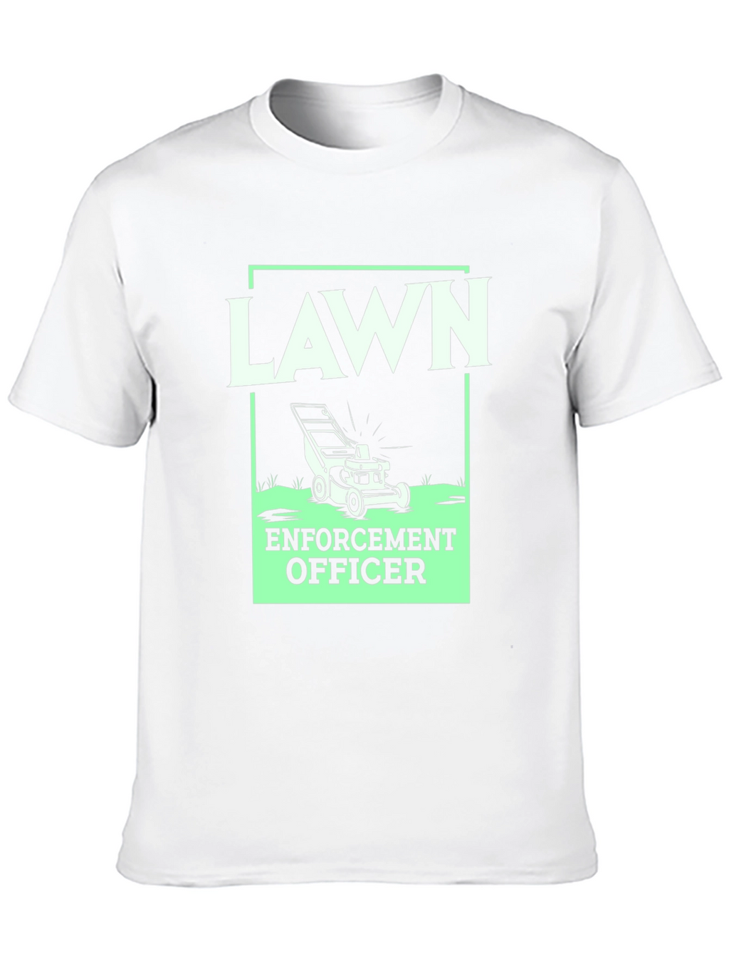 Lawn Enforcement Officer Graphic Tee