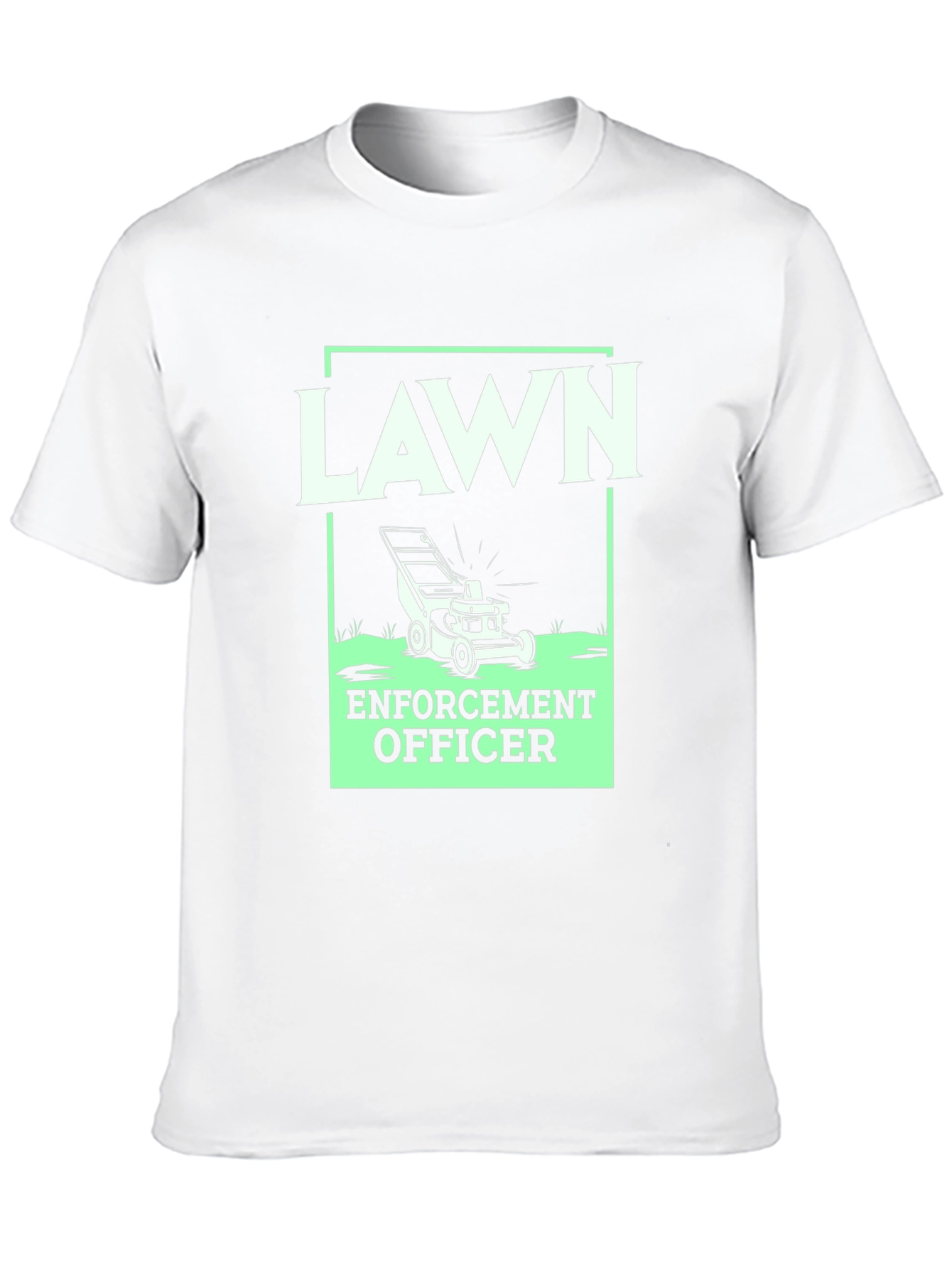 Lawn Enforcement Officer Graphic Tee