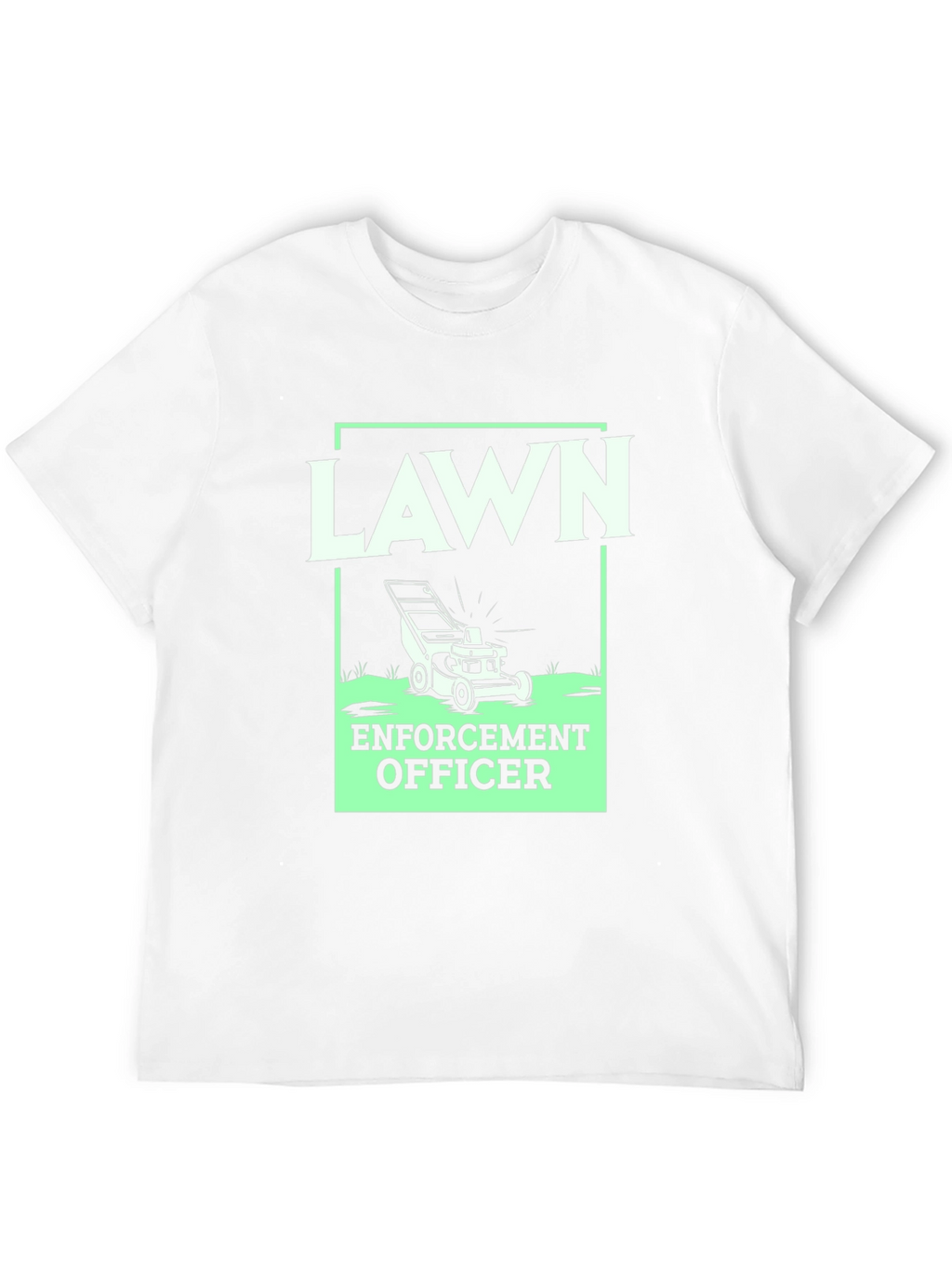 Lawn Enforcement Officer Graphic Tee