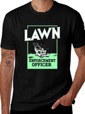 Lawn Enforcement Officer Graphic Tee