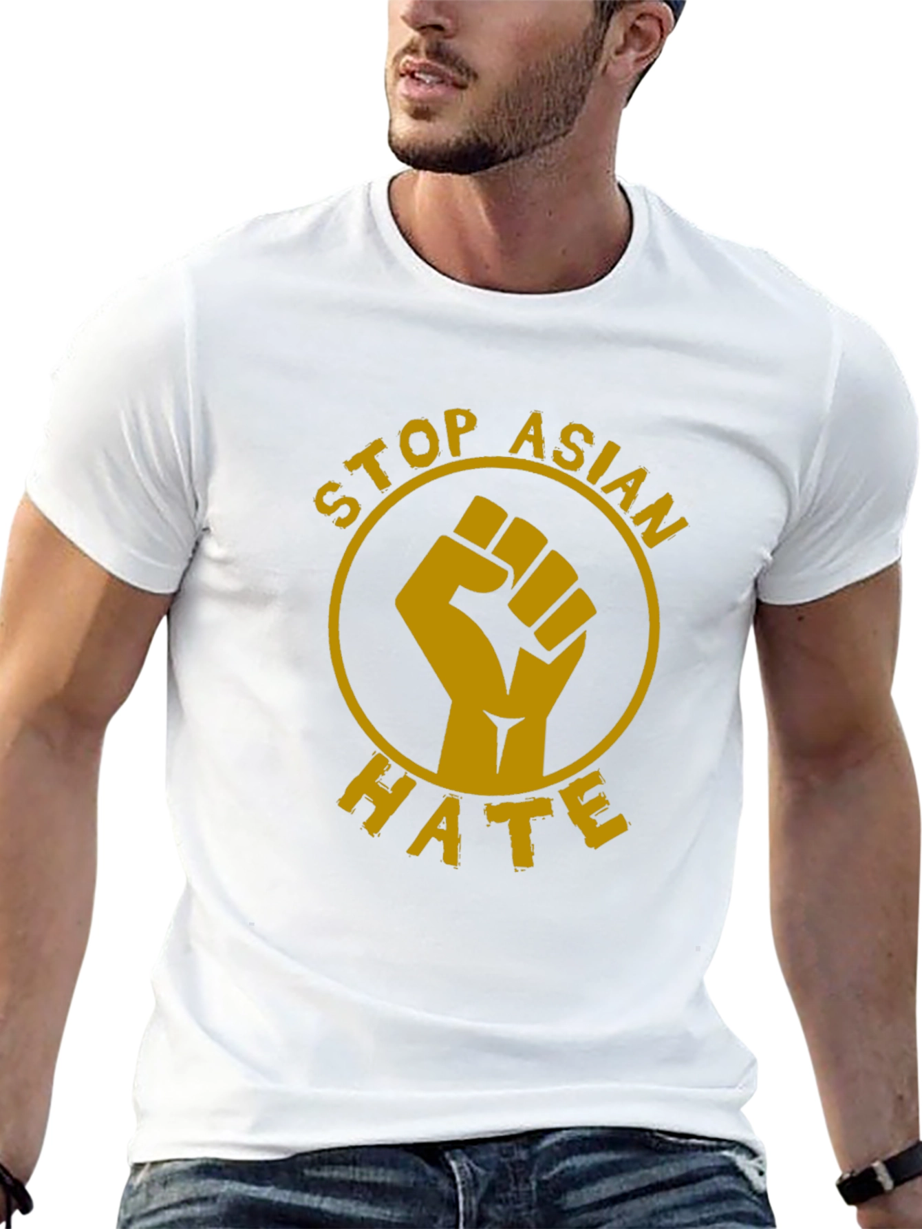 Stop Asian Hate T-Shirt - Black Protest Tee