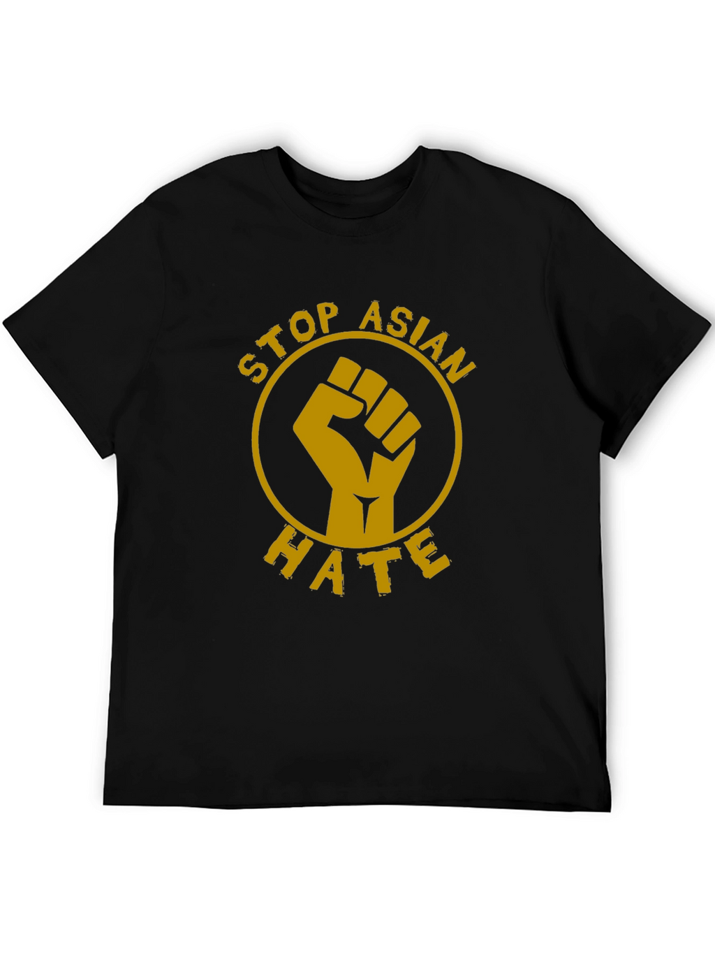 Stop Asian Hate T-Shirt - Black Protest Tee