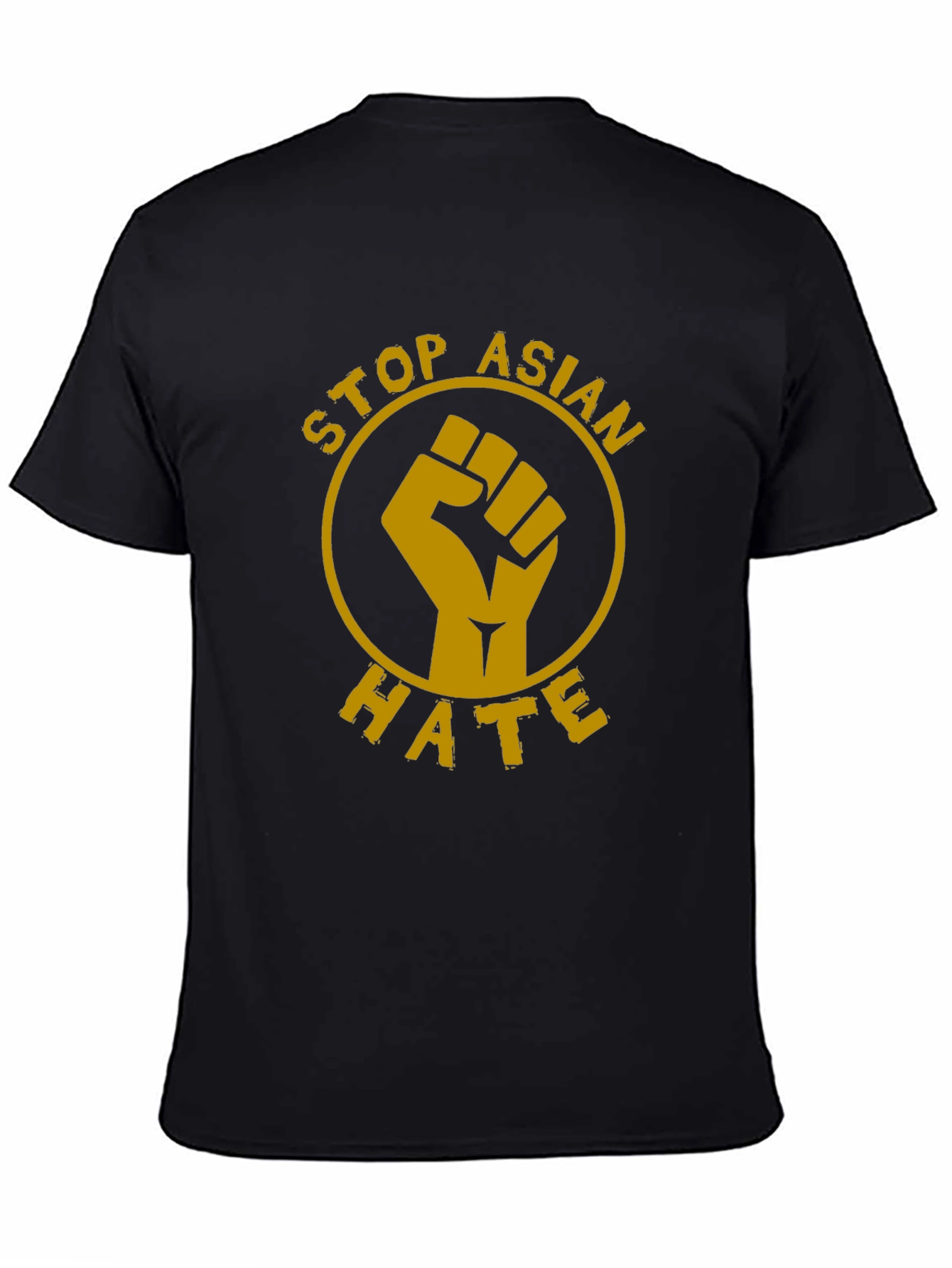 Stop Asian Hate T-Shirt - Black Protest Tee