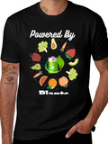 Powered By Plants T-Shirt - Vegan Graphic Tee
