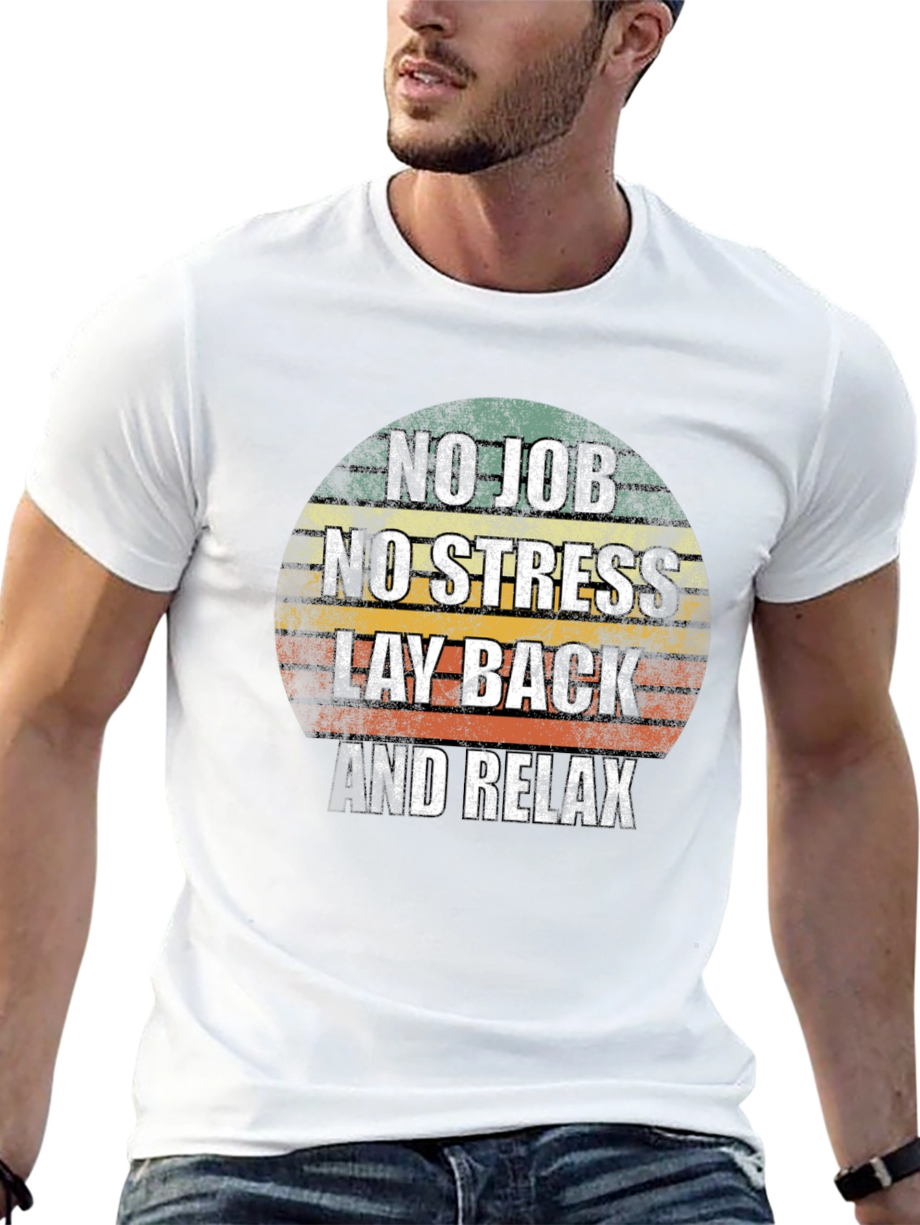 No Job No Stress Graphic Tee