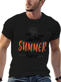 Sweet Summer Time Graphic Tee Shirt