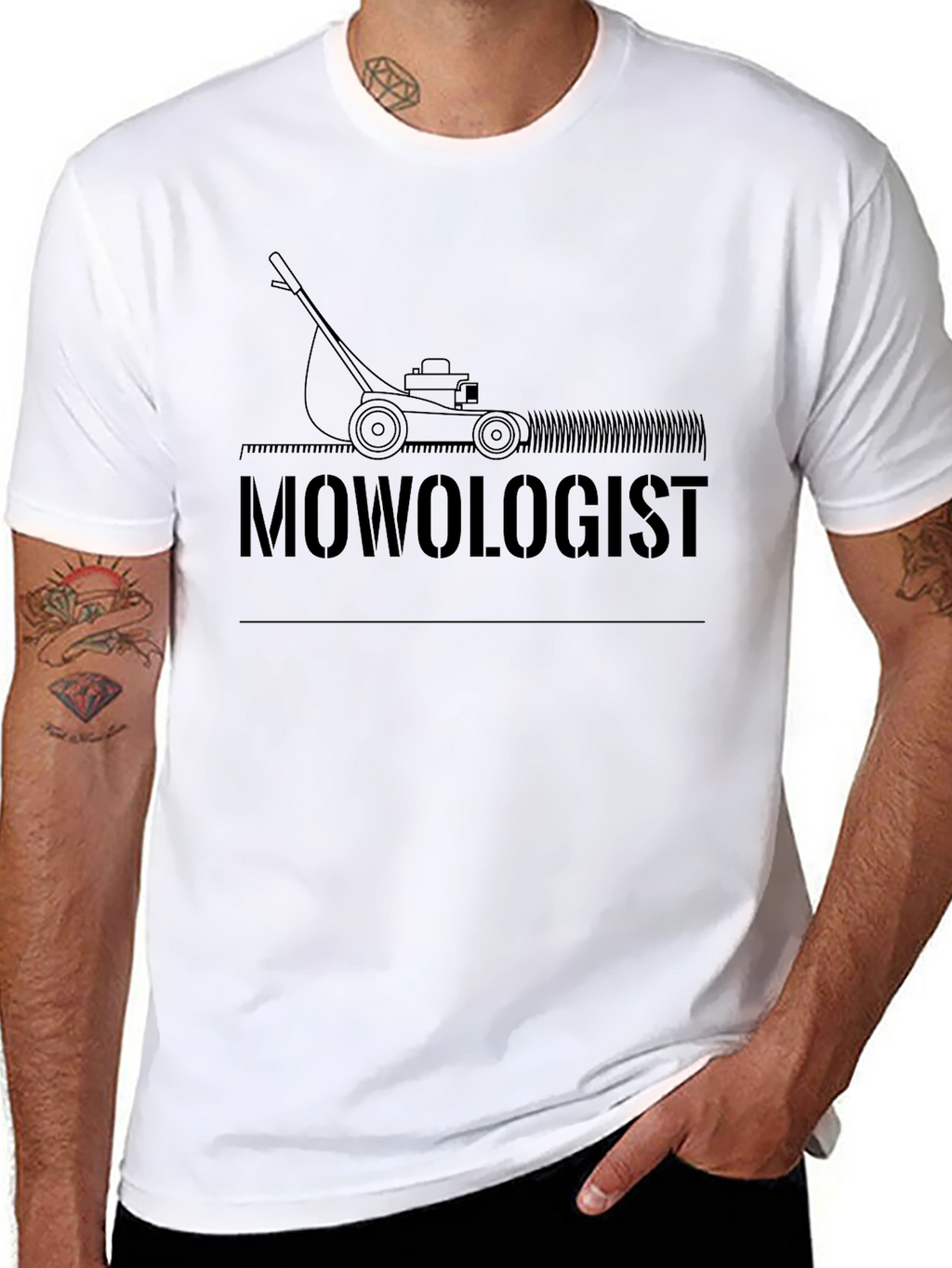 Mowologist Graphic T-Shirt - Lawn Care Expert Tee