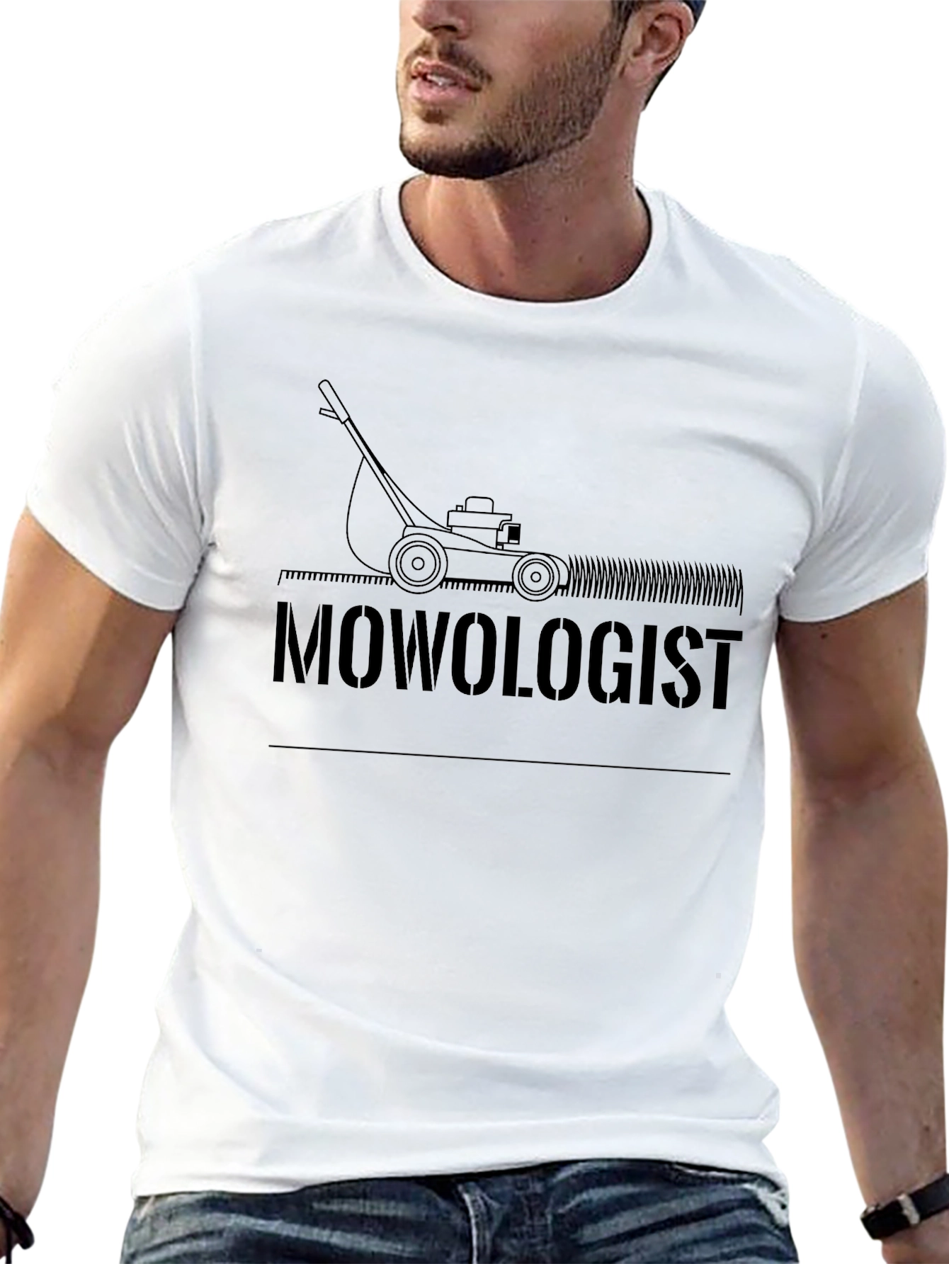Mowologist Graphic T-Shirt - Lawn Care Expert Tee