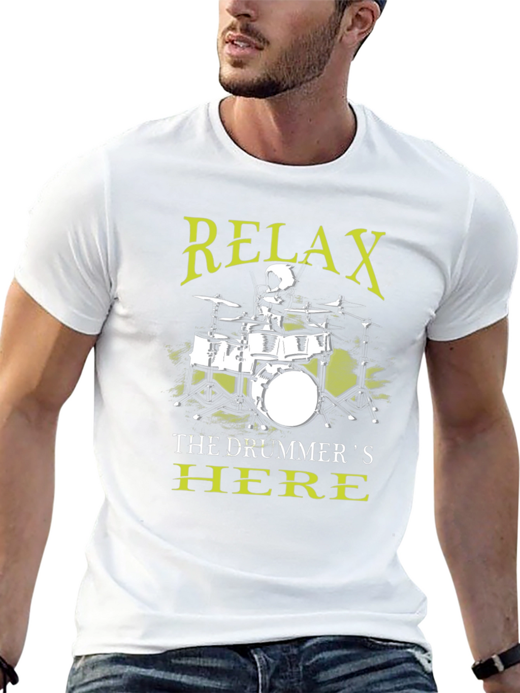 Relax The Drummers Here T-Shirt