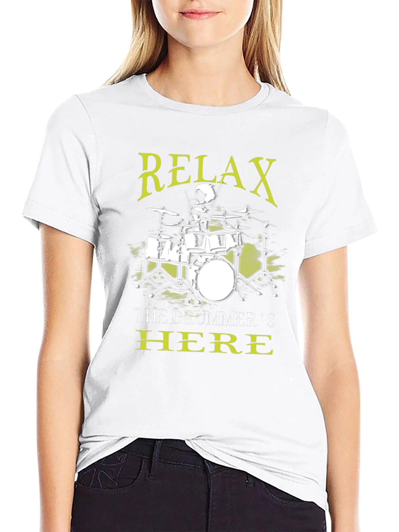 Relax The Drummers Here T-Shirt