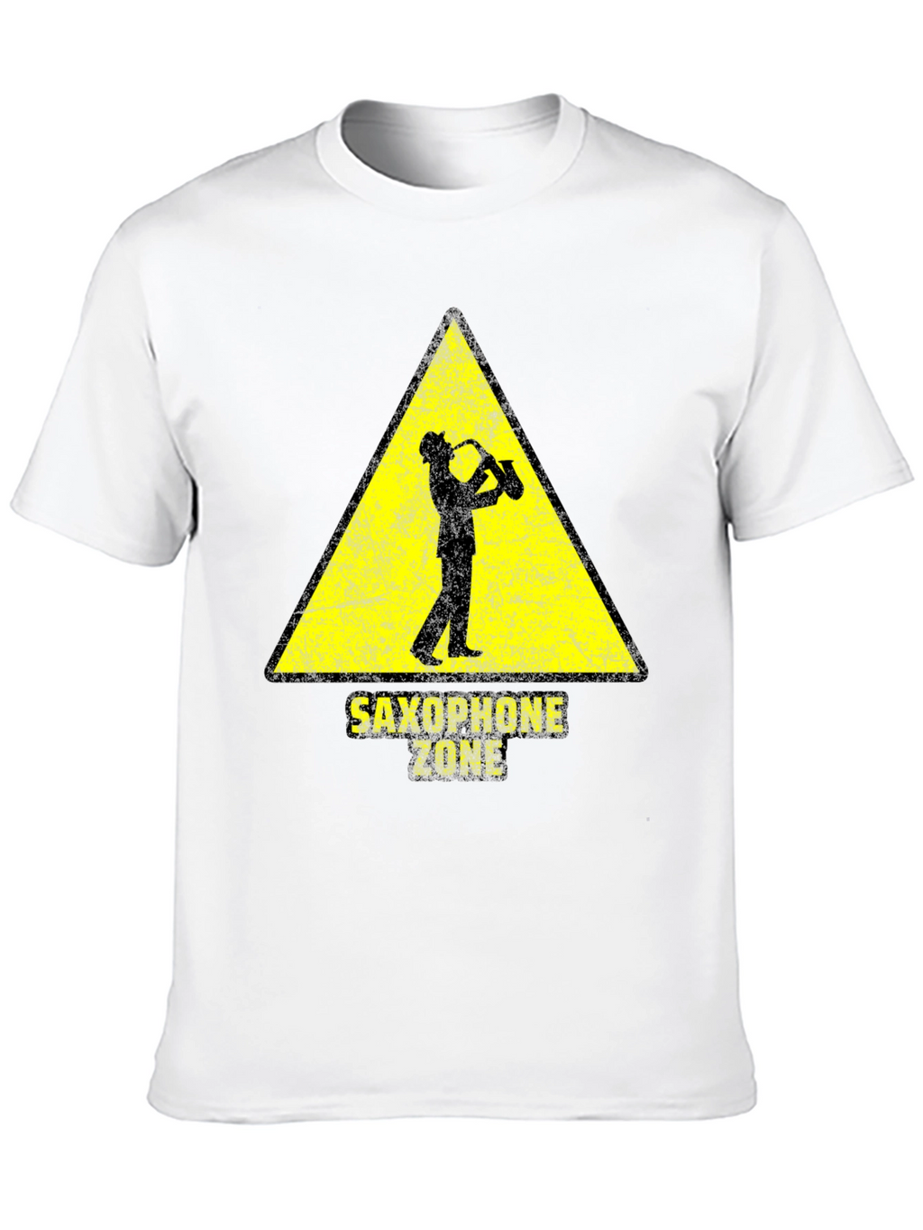 Saxophone Zone Graphic Tee - Music Lovers T-Shirt