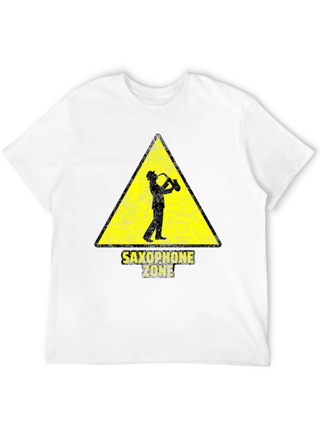 Saxophone Zone Graphic Tee - Music Lovers T-Shirt