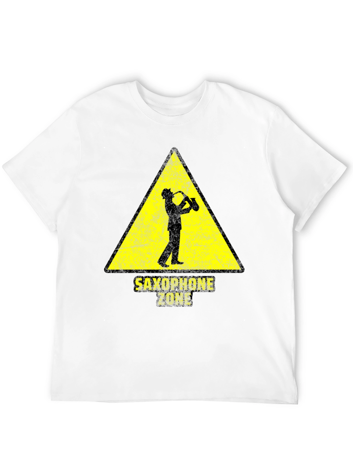 Saxophone Zone Graphic Tee - Music Lovers T-Shirt