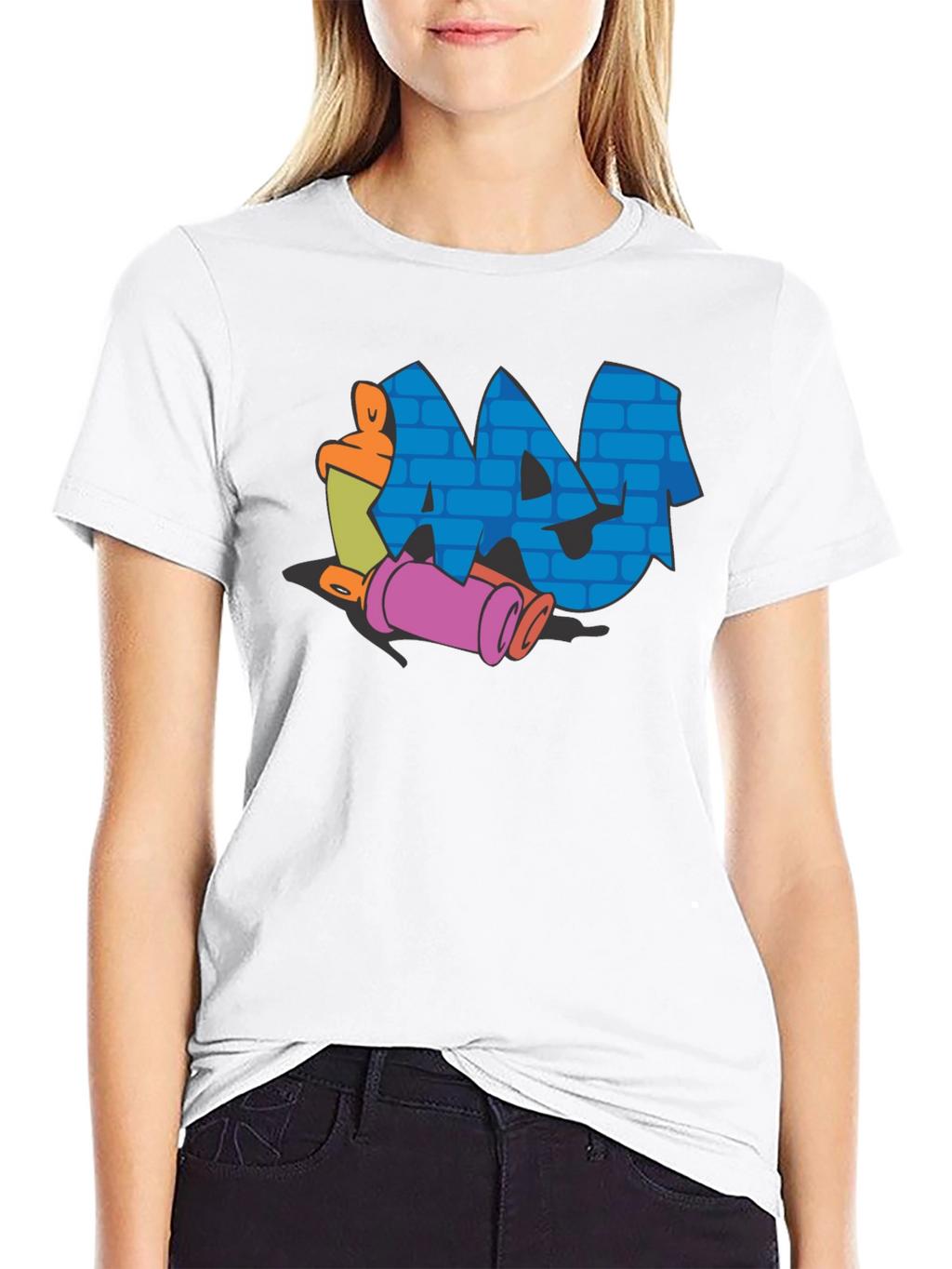 Graffiti Art T-Shirt - Black
