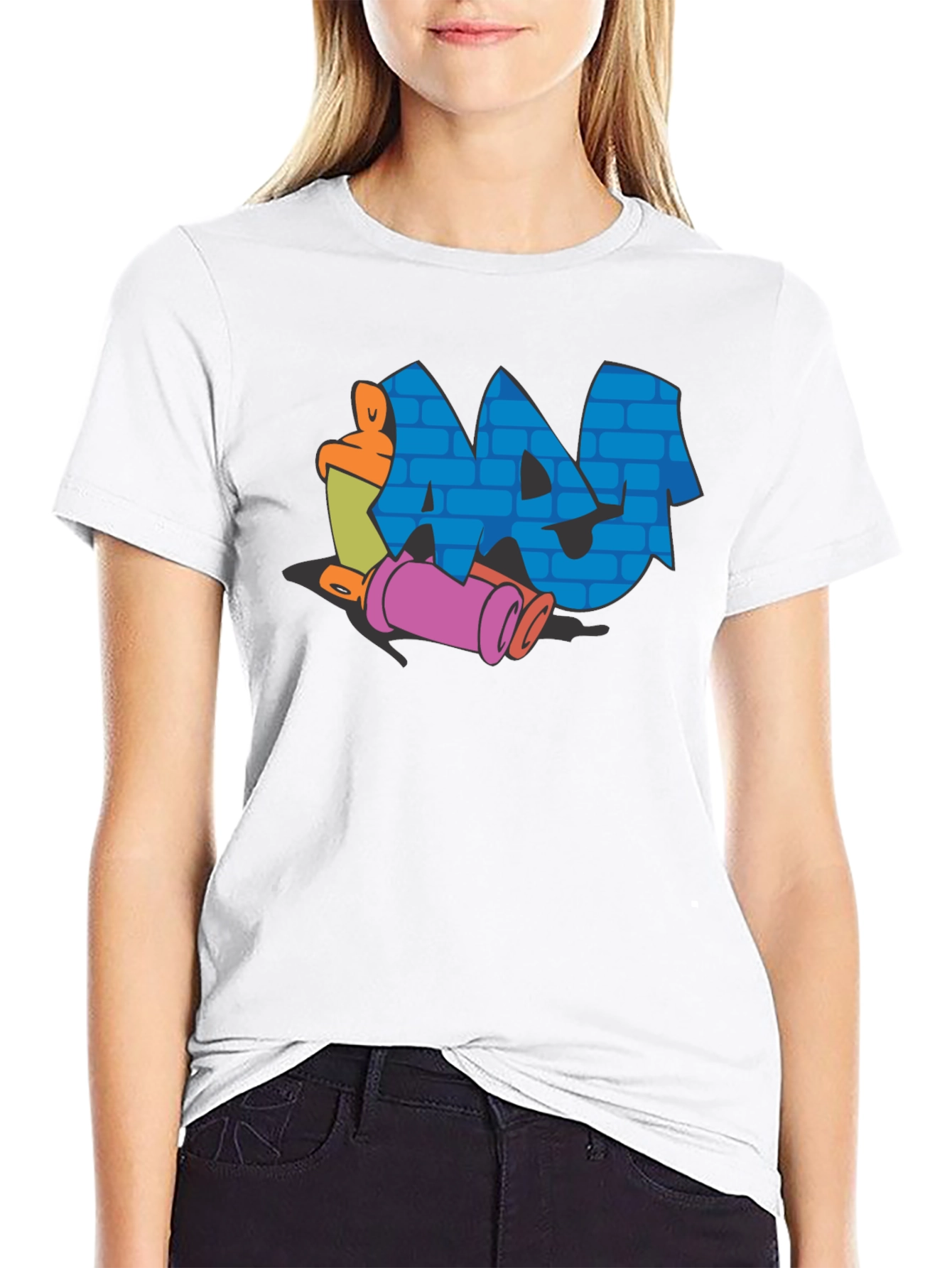 Graffiti Art T-Shirt - Black