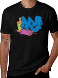 Graffiti Art T-Shirt - Black