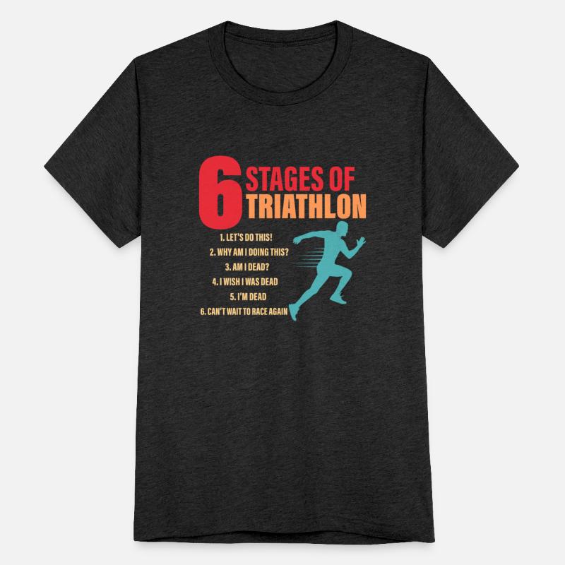 6 Stages Of Triathlon Swim Cycle Run