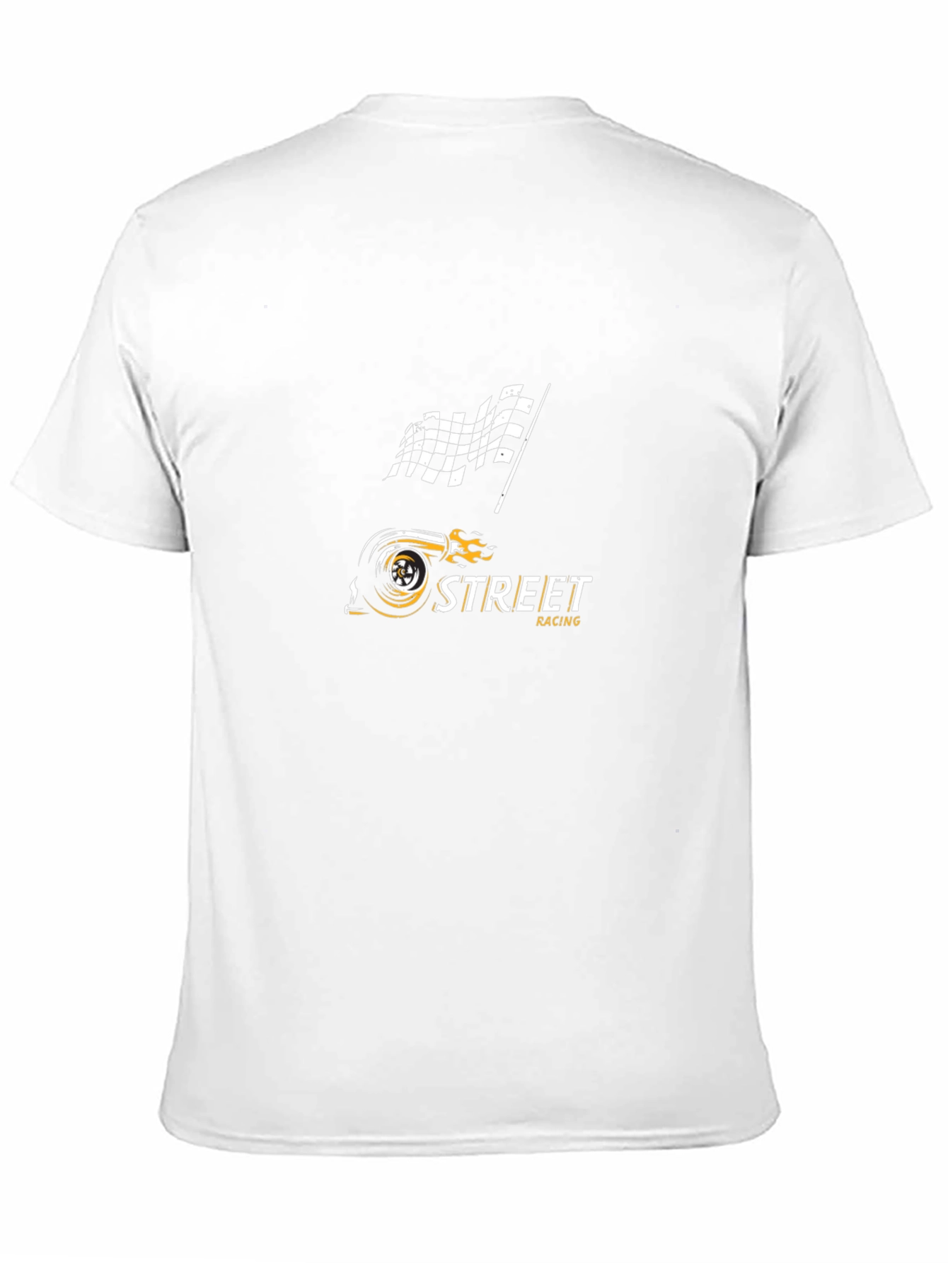 Street Racing Turbo Black T-Shirt