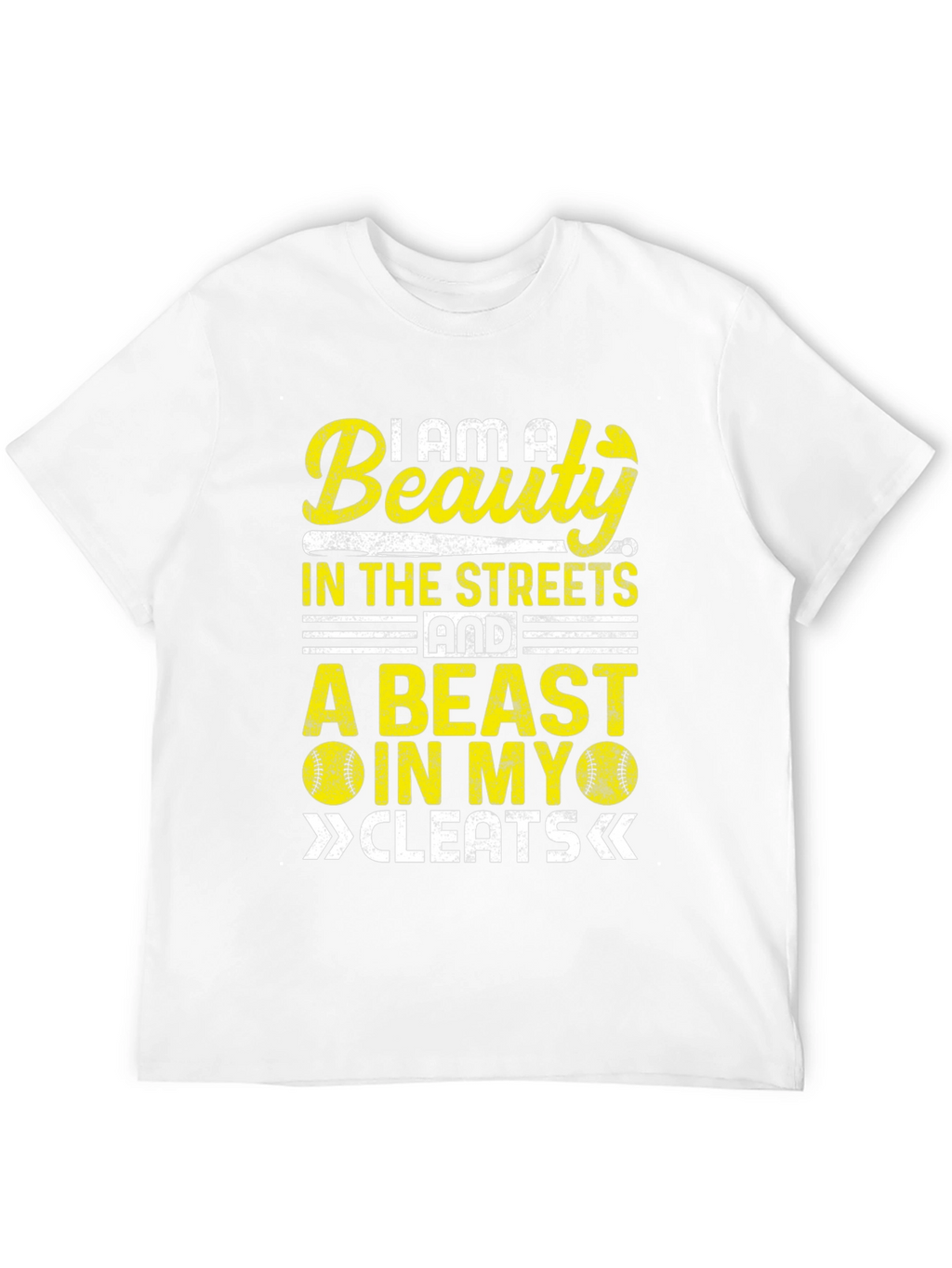 Beauty and Beast Baseball T-Shirt