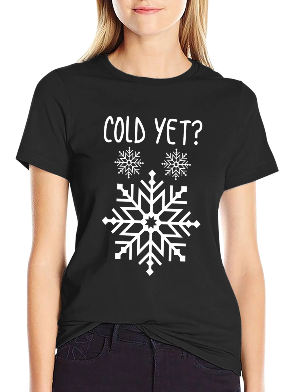 Cold Yet? Snowflake Graphic Tee