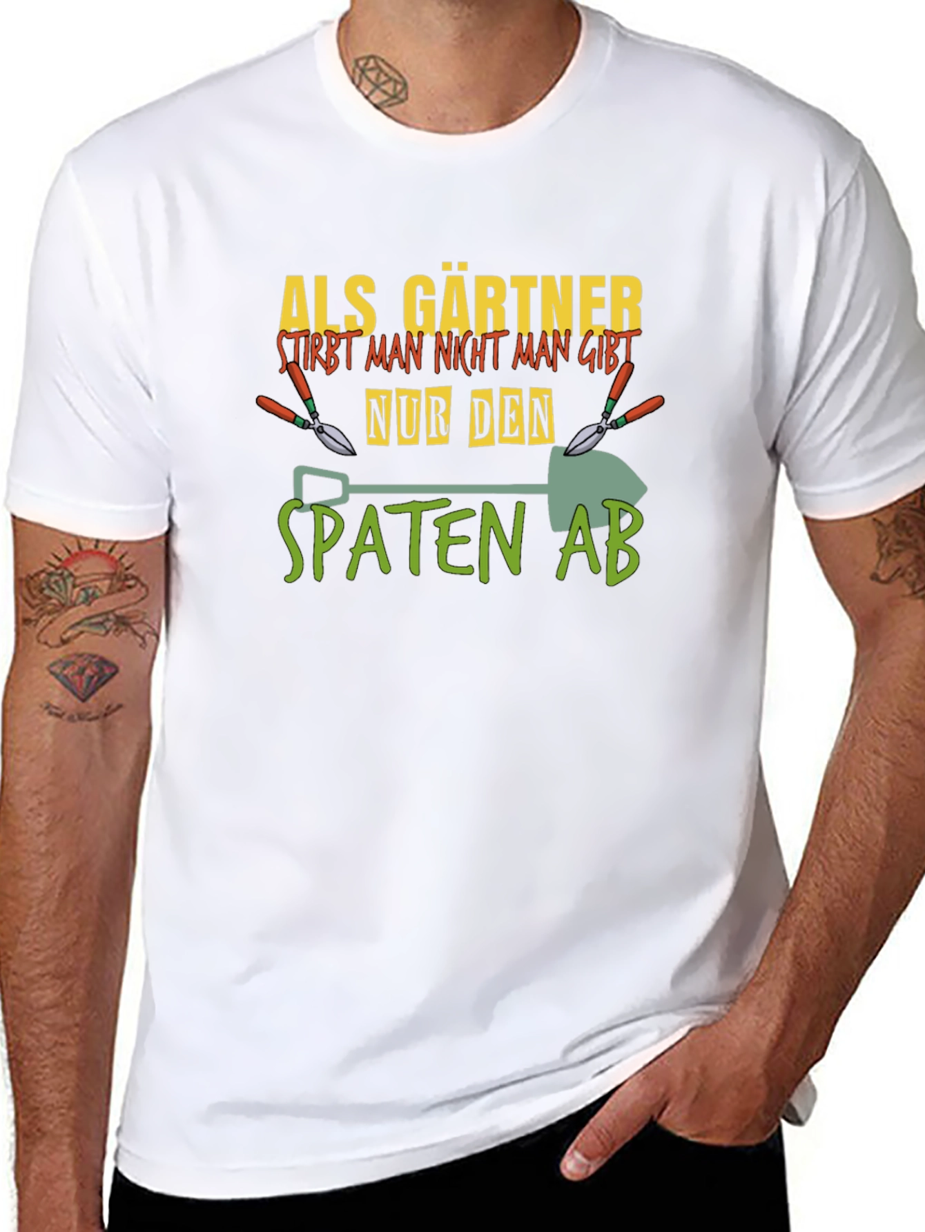 Gardener T-Shirt - Als Gartner Stirbt