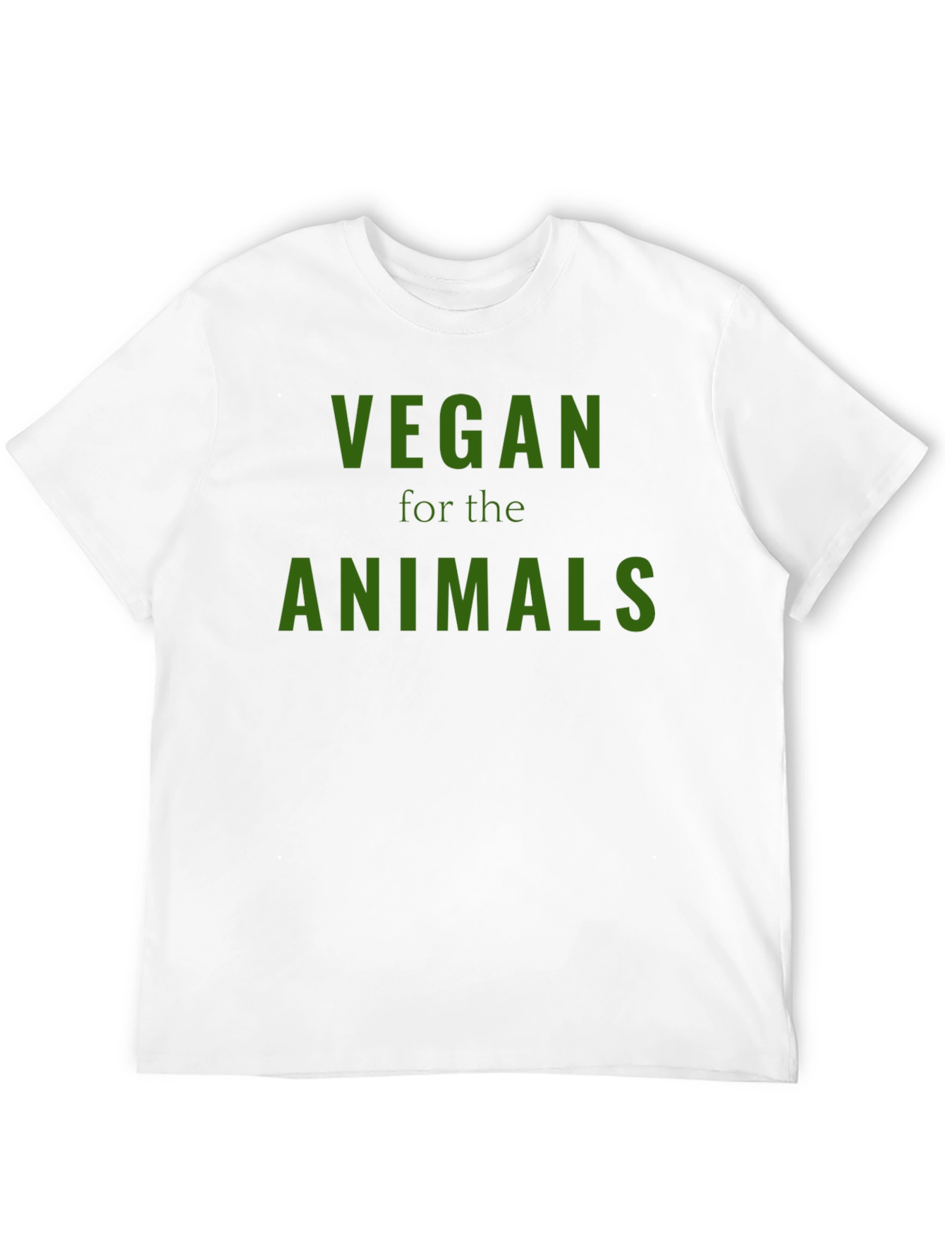 Vegan for the Animals Black T-Shirt