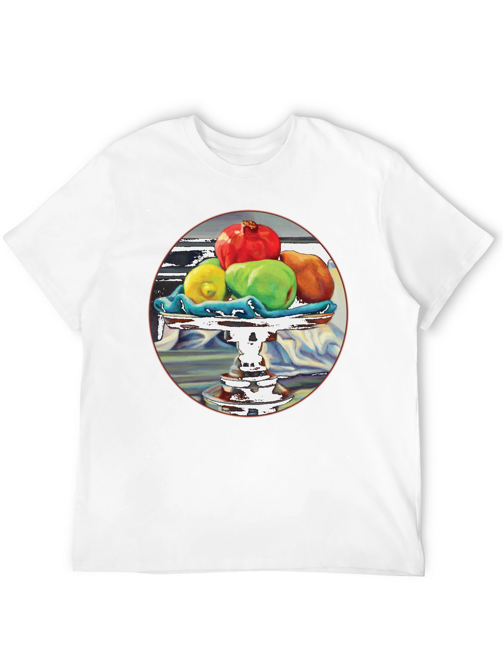 Fruit Still Life T-Shirt - Artistic Design