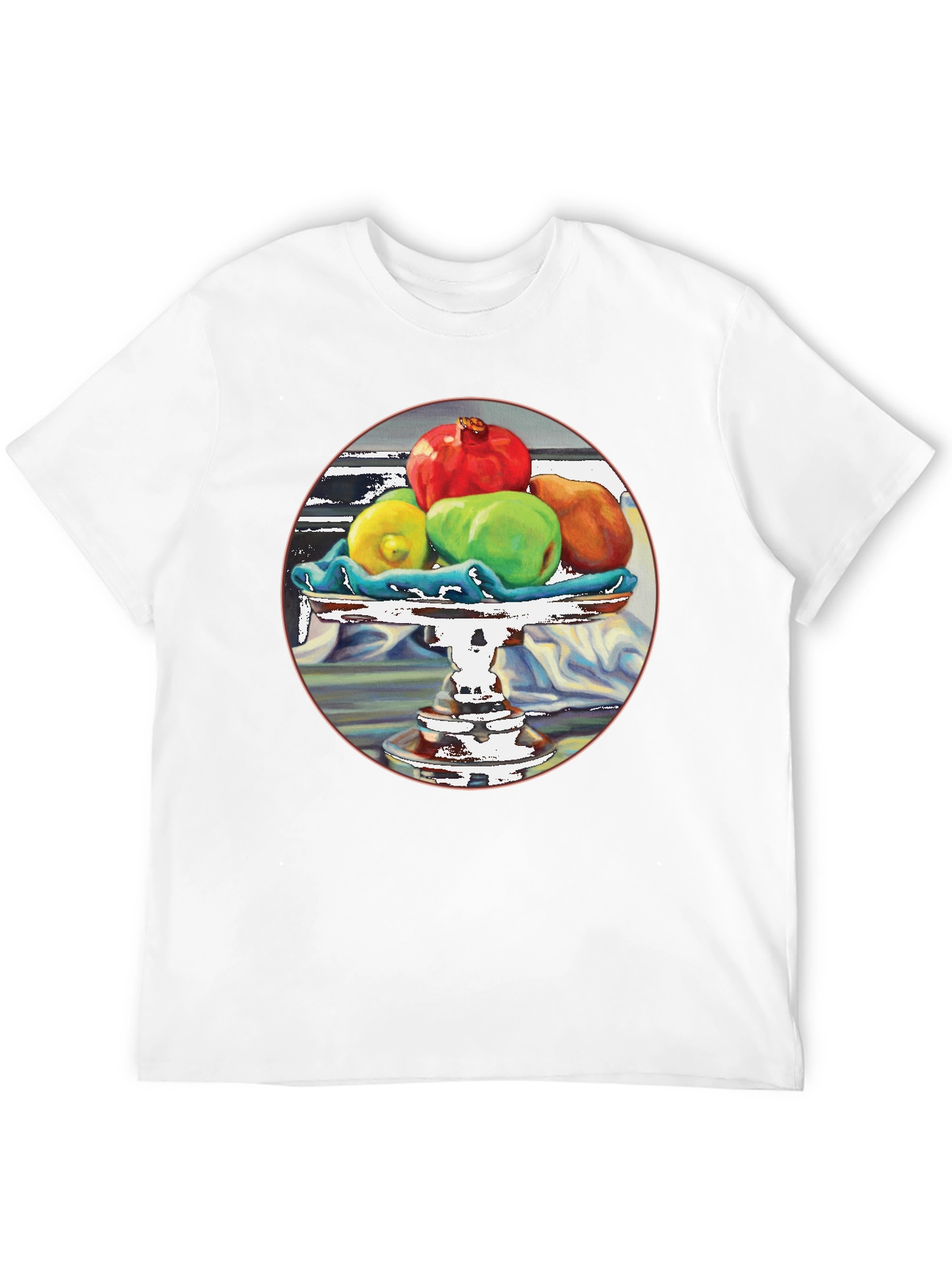 Fruit Still Life T-Shirt - Artistic Design